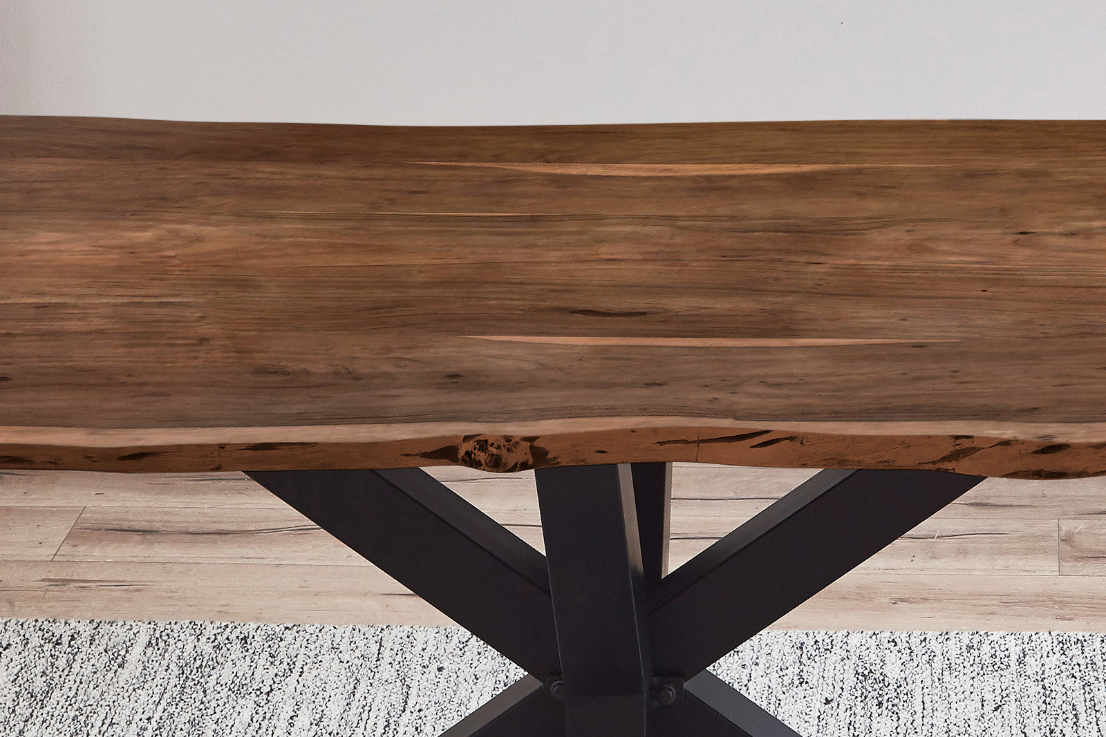 #nussbaumfarben #180x90 #spider-gestellschwarz