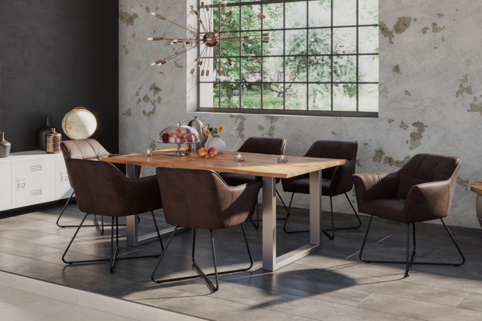 #140x80 #u-gestellsilber
