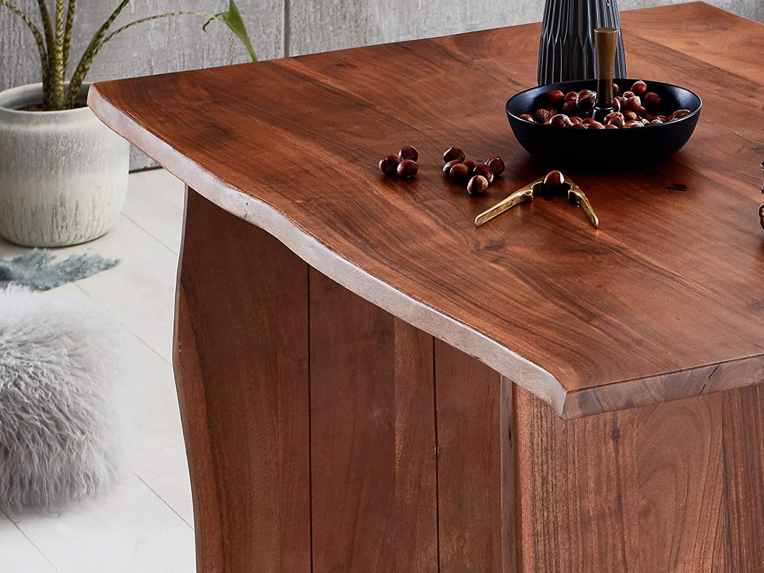 #nussbaumfarben #200x100 #holzwangeholznussbaum