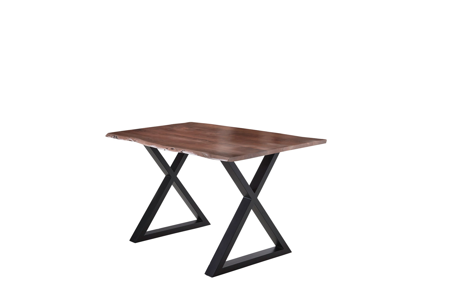 #nussbaumfarben #160x85 #x-gestellschwarz