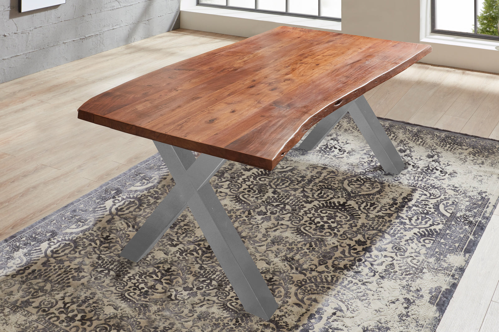#naturfarben #180x90 #x-gestellschwarz