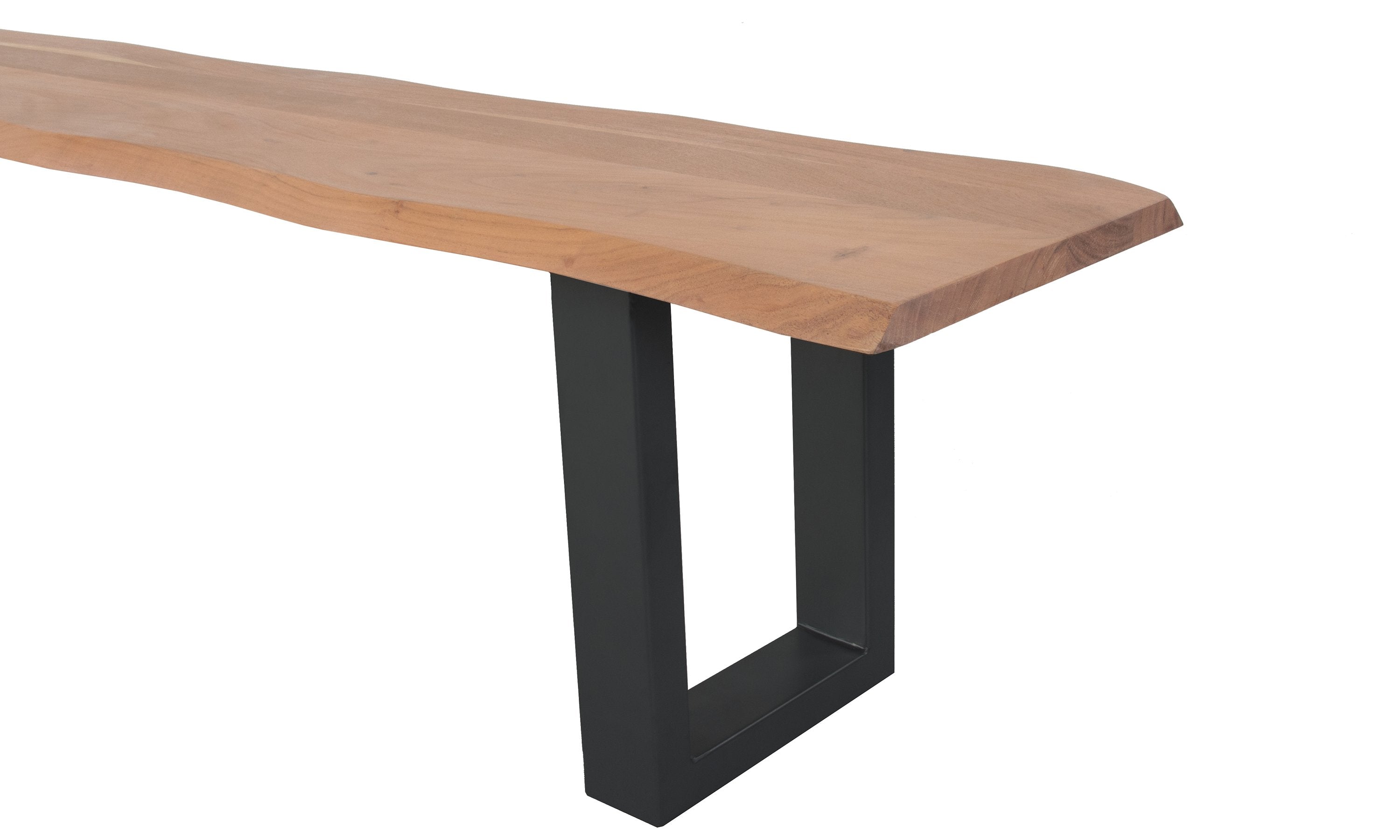#naturfarben #200cm #u-gestellschwarz