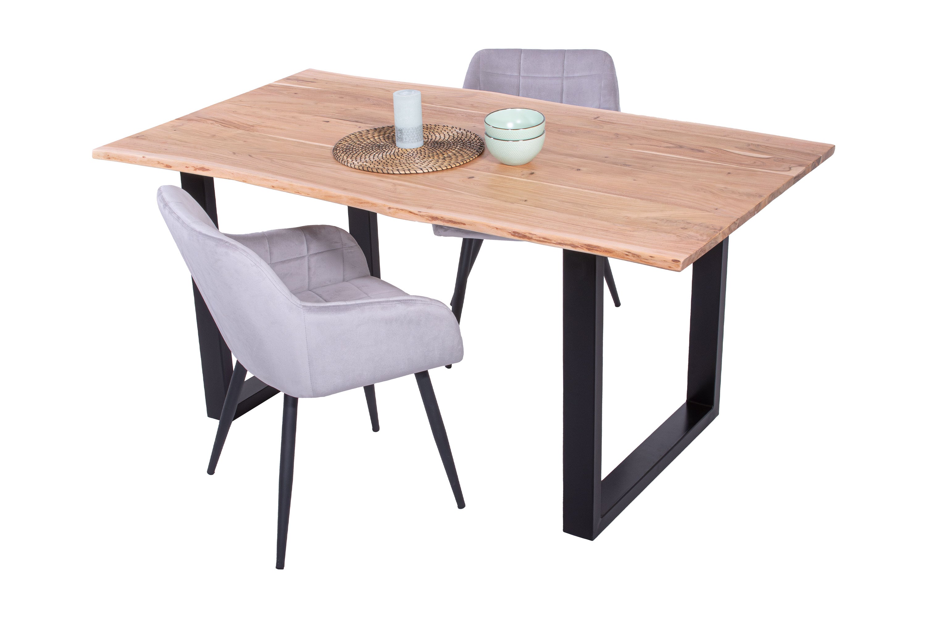 #naturfarben #140x80 #u-gestellschwarz