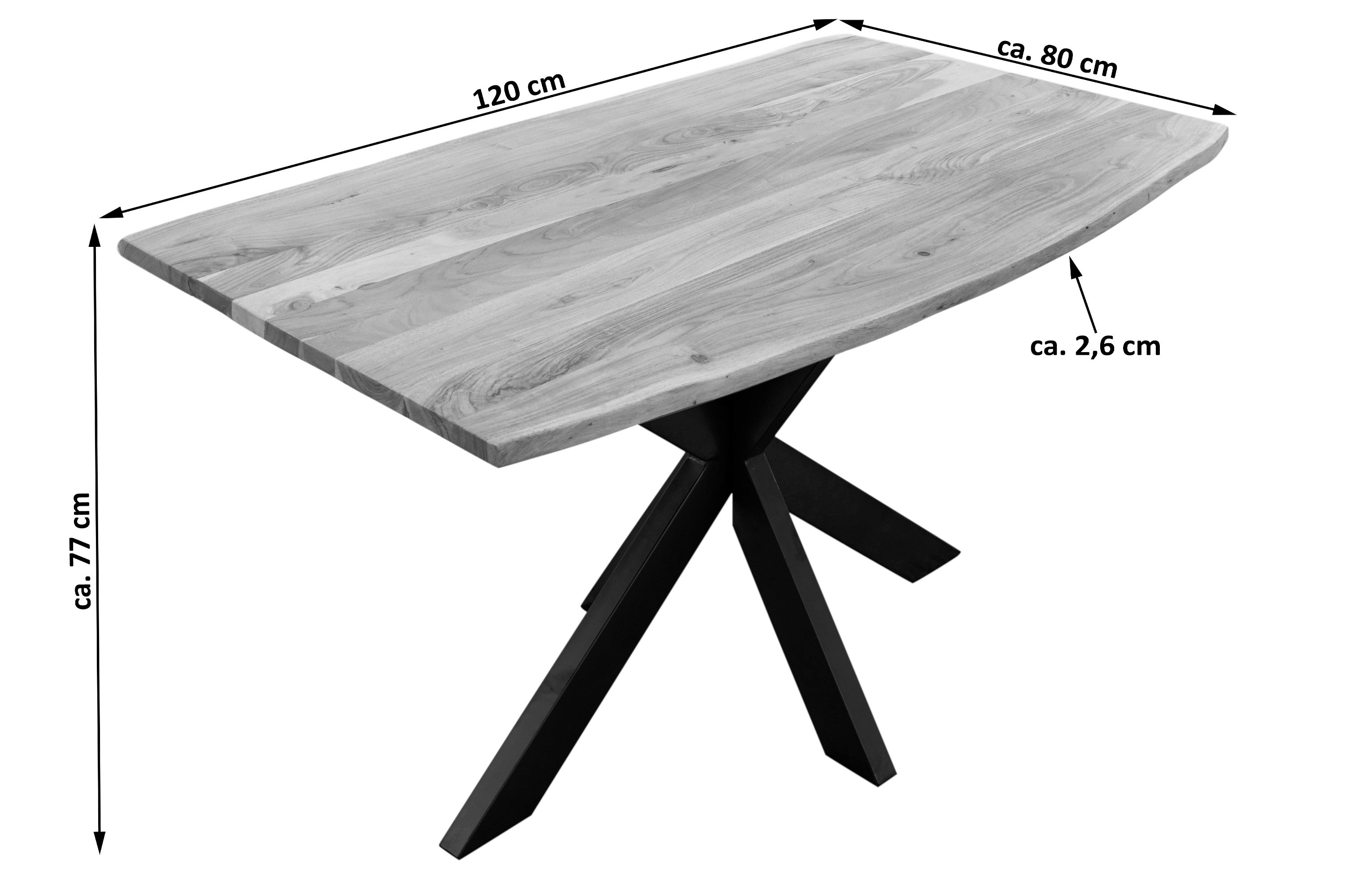#naturfarben #120x80 #spider-gestellschwarz
