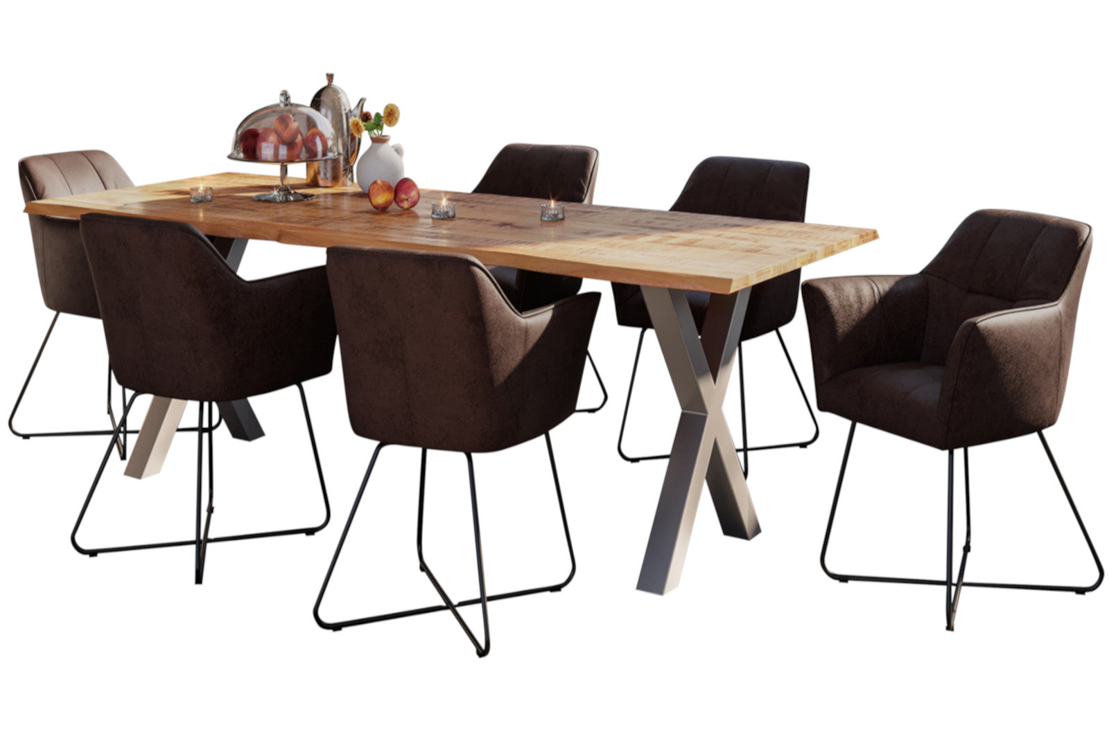 #140x80 #x-gestellsilber