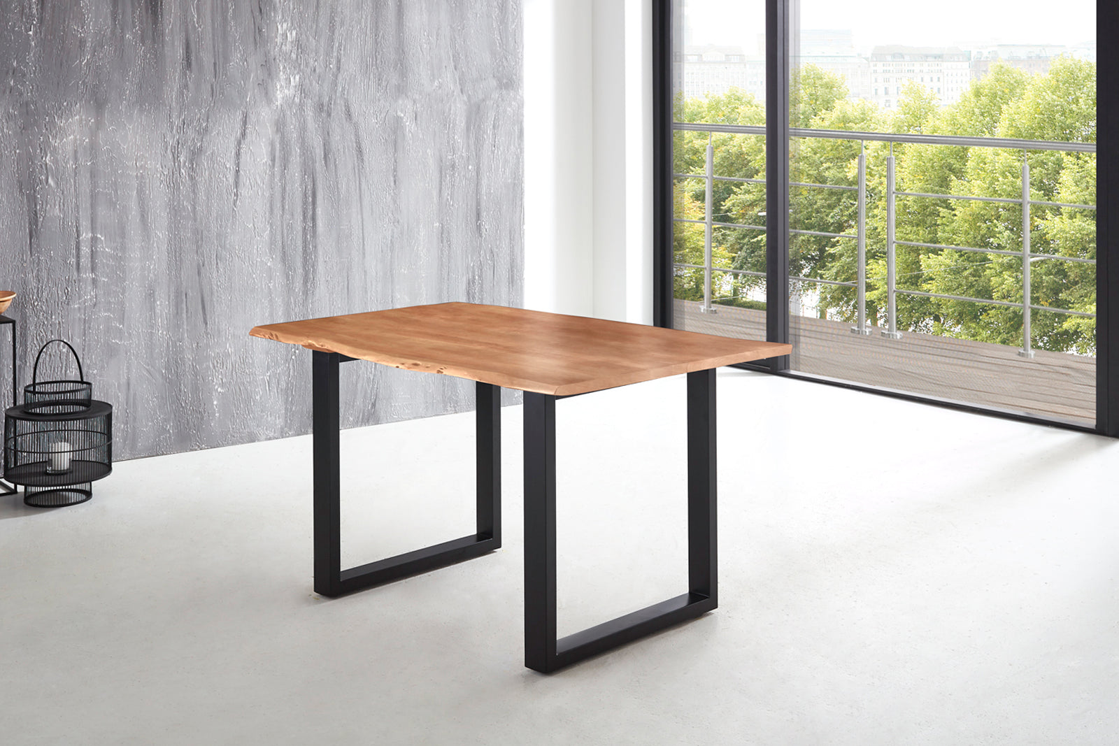 #naturfarben #160x85 #u-gestellschwarz