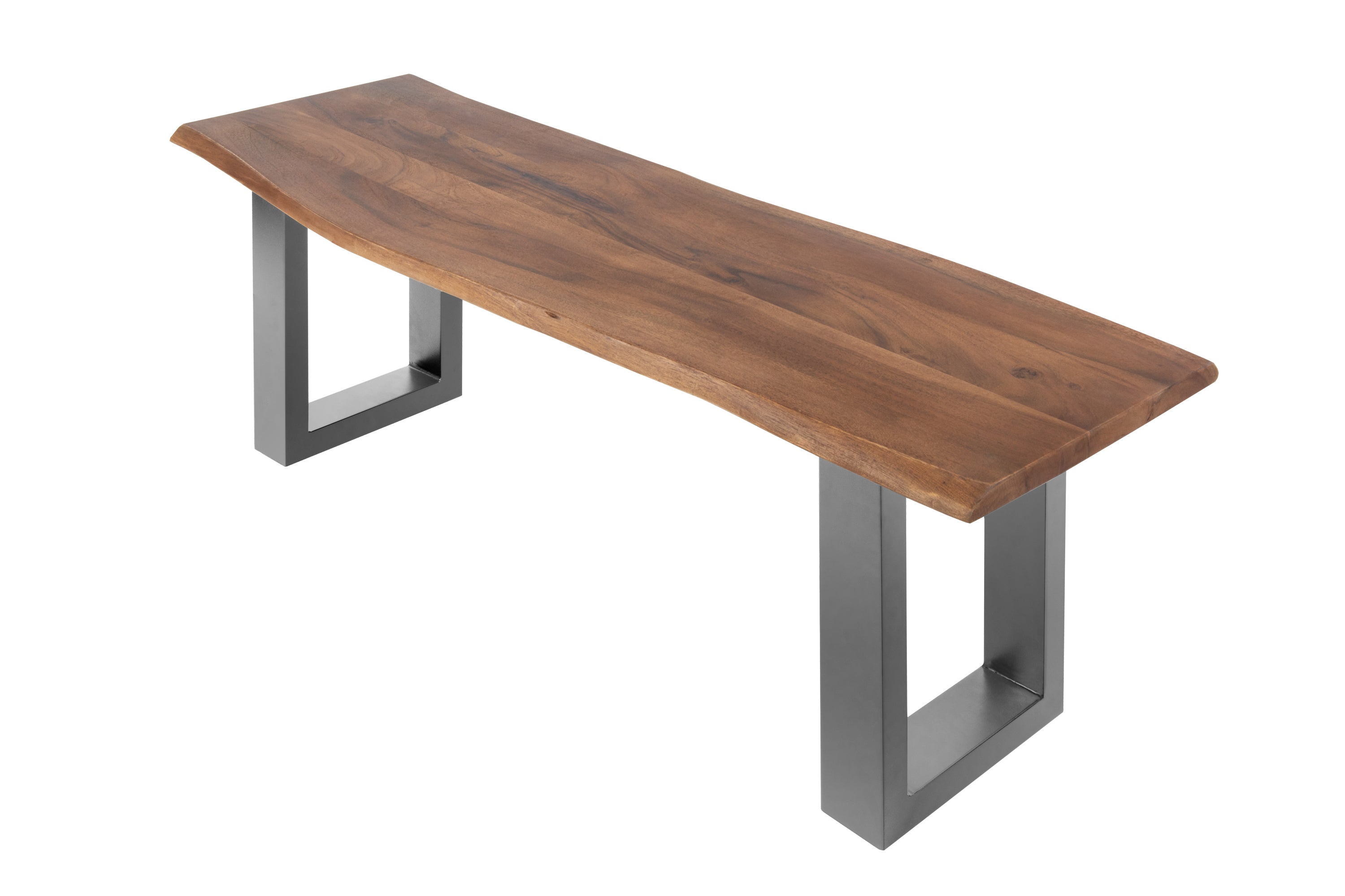 #nussbaumfarben #120cm #u-gestellsilber
