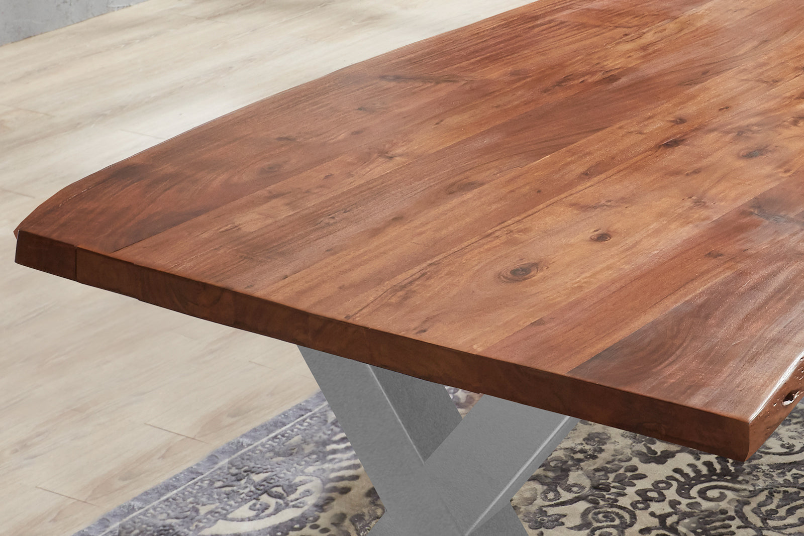 #naturfarben #180x90 #x-gestellsilber