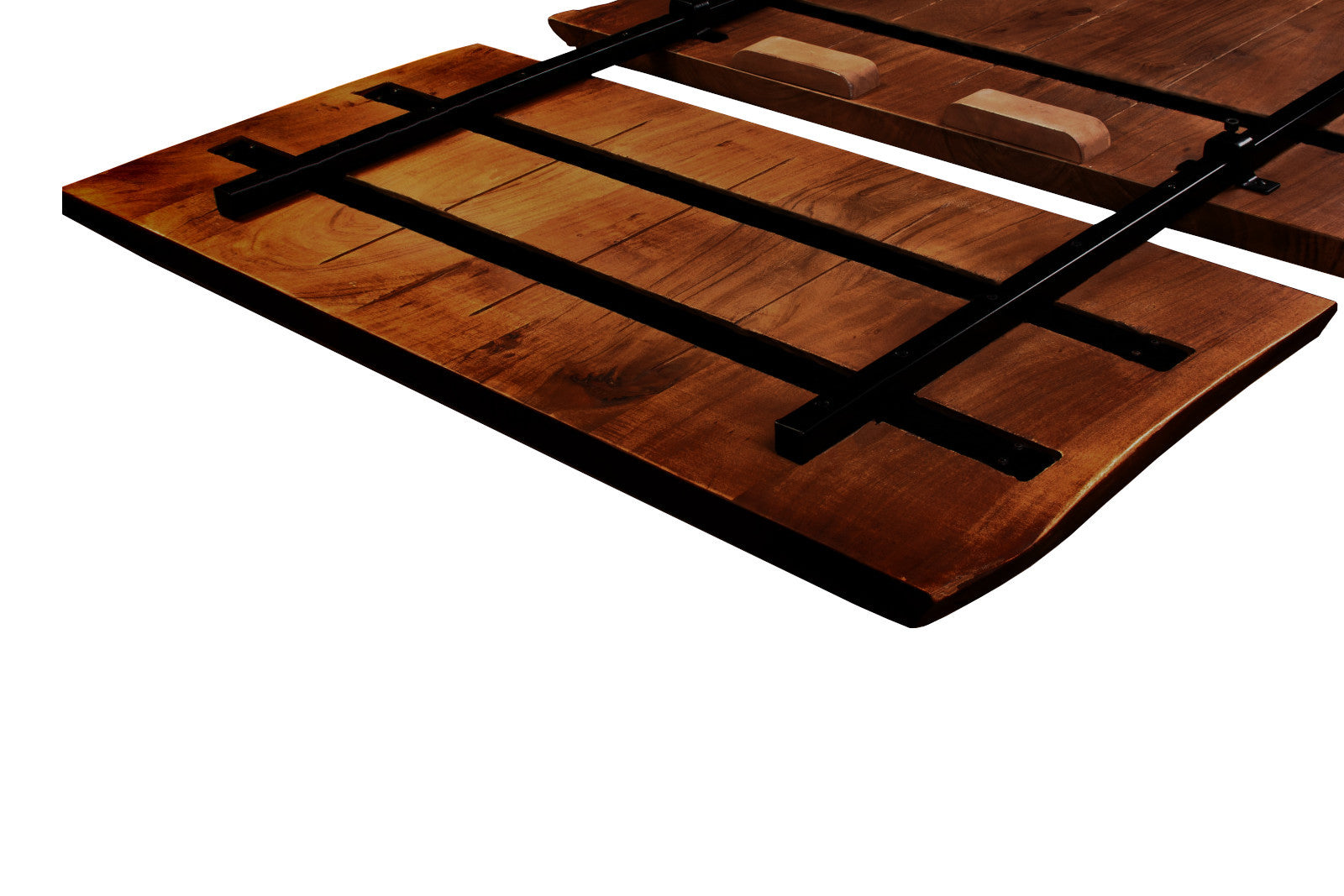 #nussbaumfarben #140(240)x90 #u-gestellschwarz