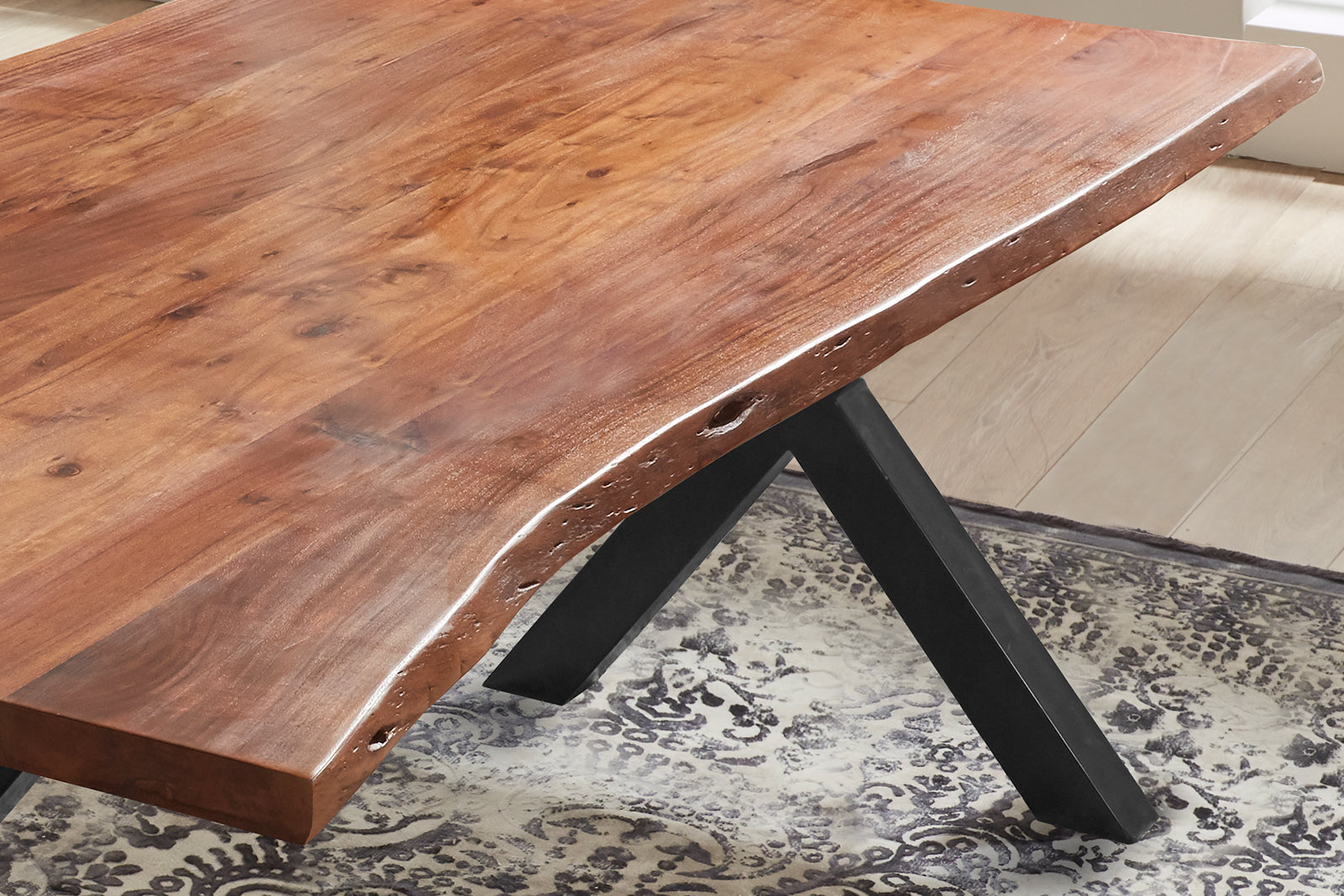 #naturfarben #180x90 #x-gestellsilber