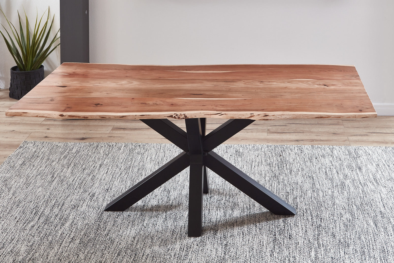 #naturfarben #180x90 #spider-gestellschwarz
