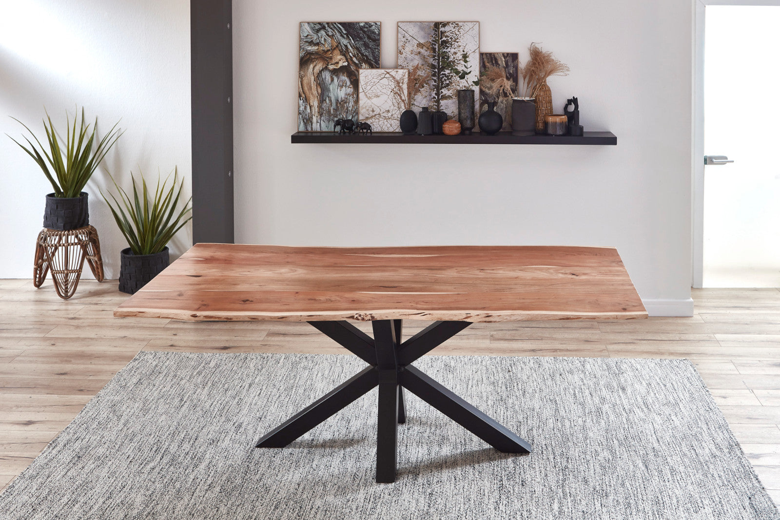 #naturfarben #240x100 #spider-gestellschwarz