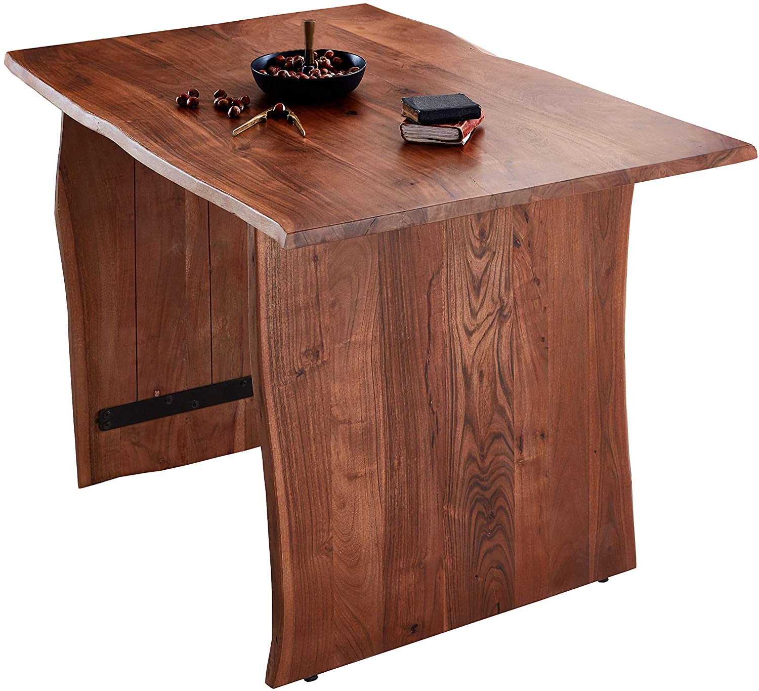 #nussbaumfarben #220x100 #holzwangeholznussbaum