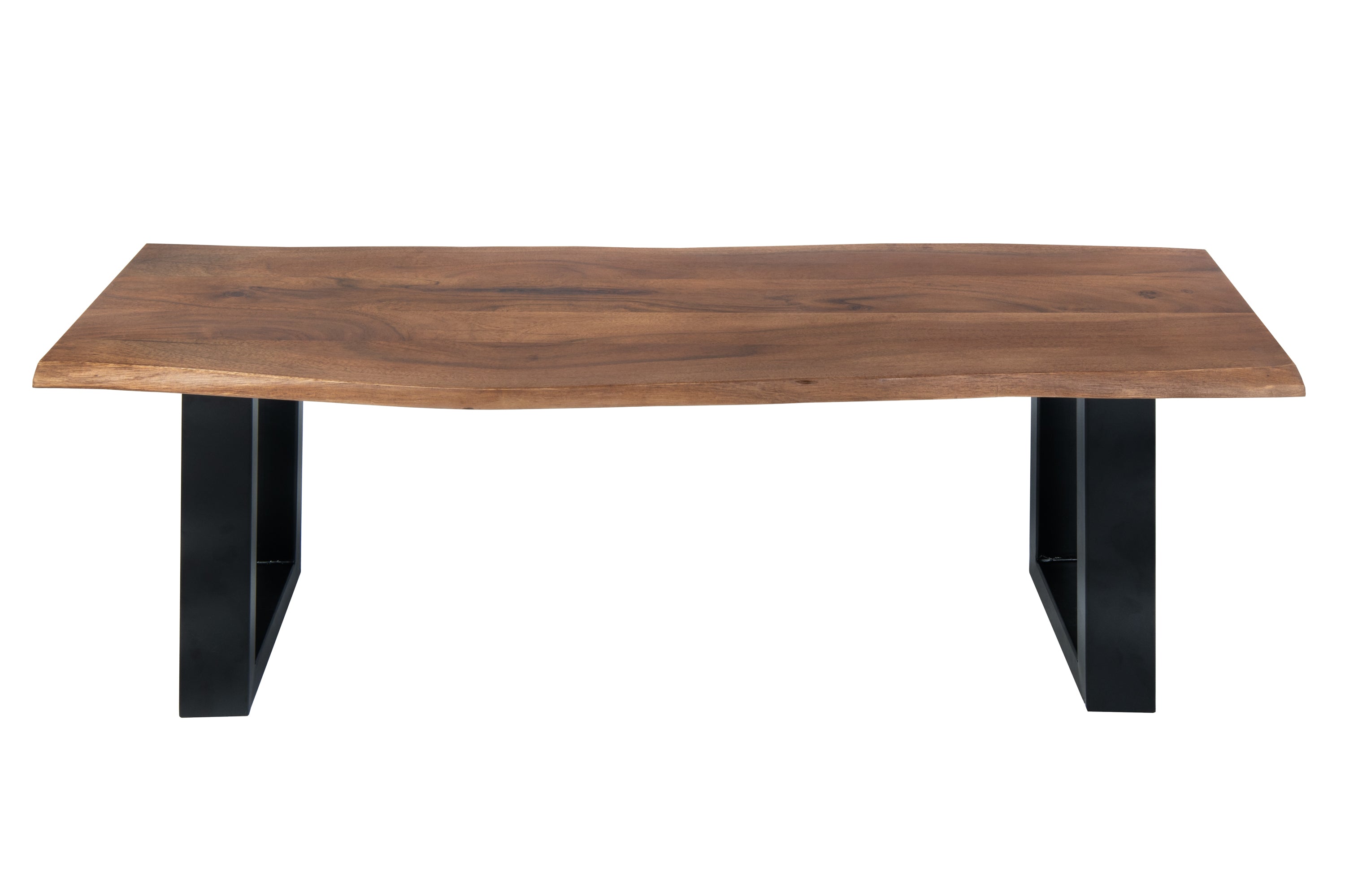 #nussbaumfarben #160cm #u-gestellschwarz