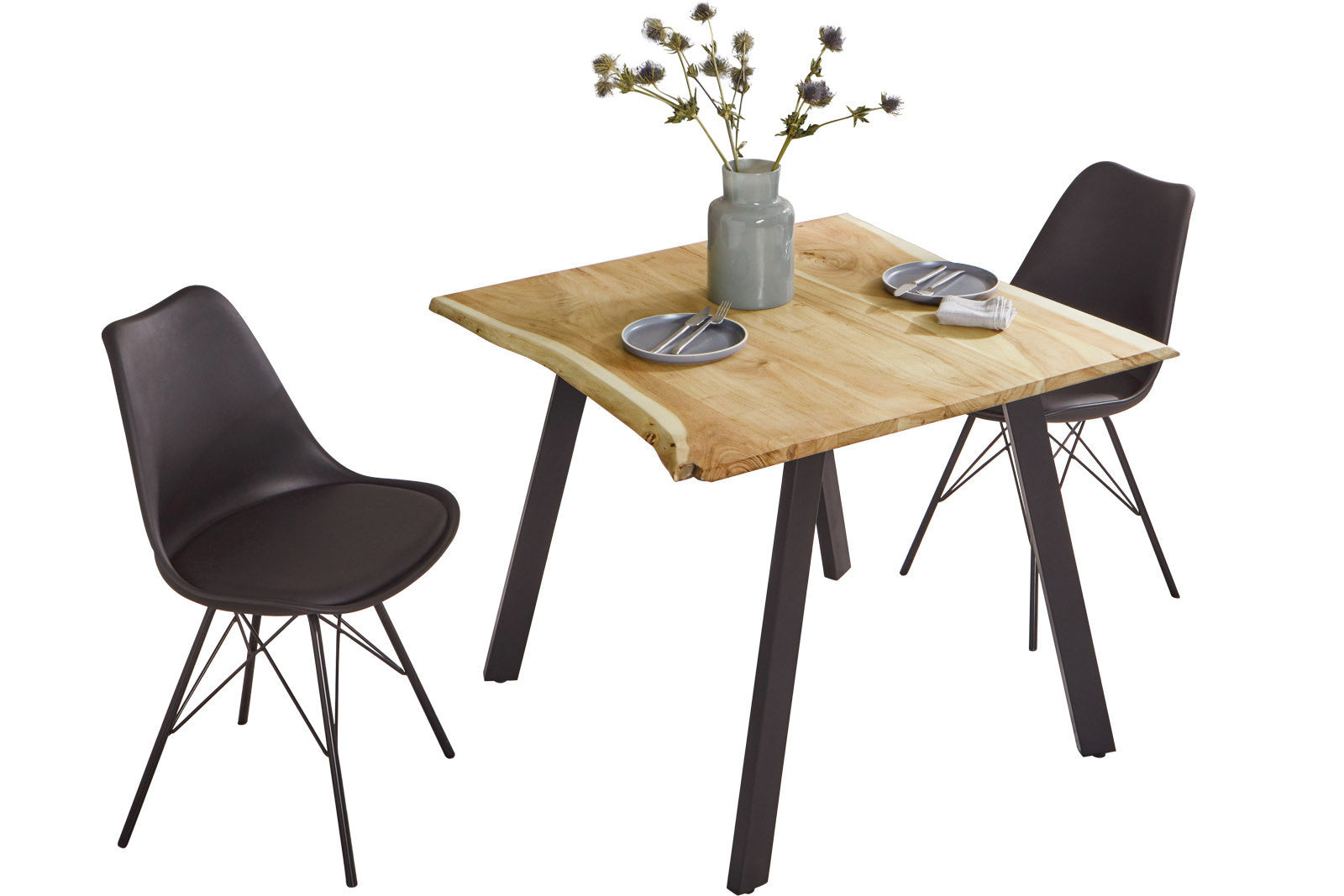 #naturfarben #80x80 #vierfuß-gestellschwarz