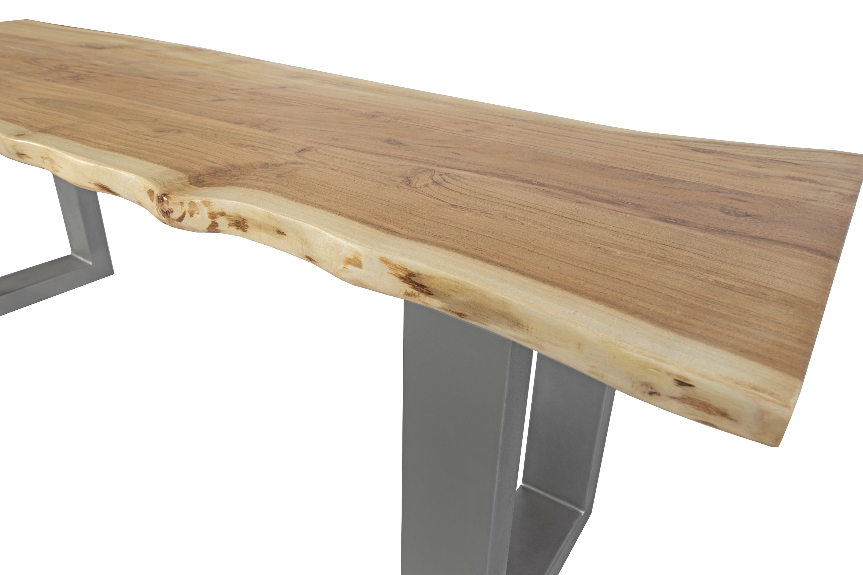 #naturfarben #140x42x47cm #u-gestellsilber