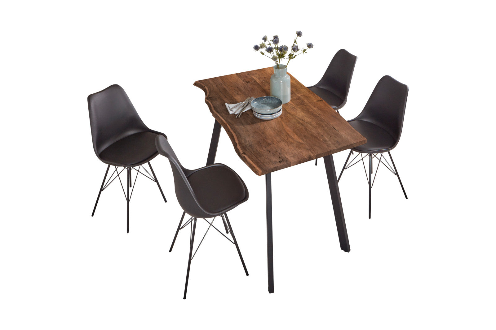 #nussbaumfarben #220x100 #vierfuß-gestellschwarz