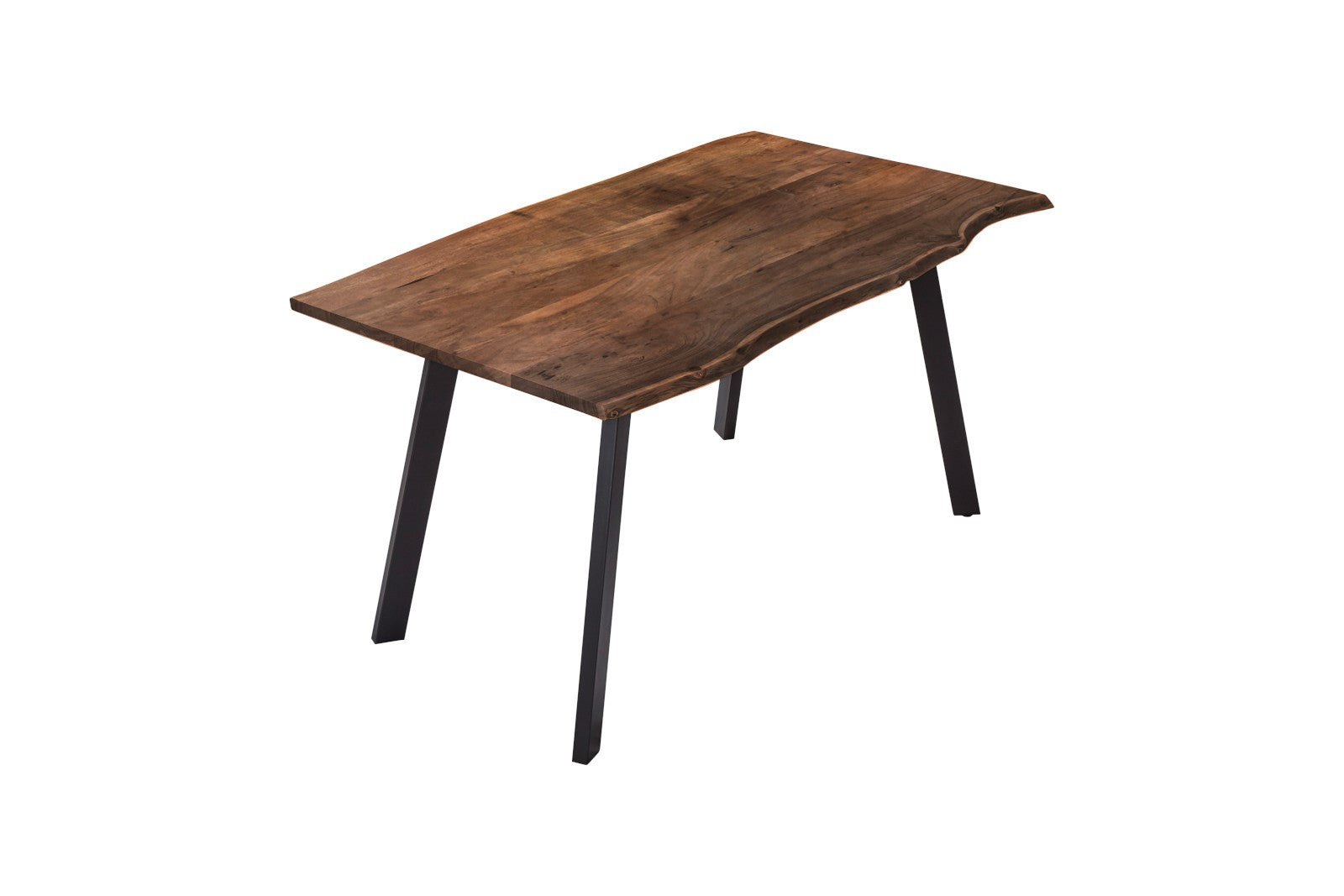 #nussbaumfarben #140x80 #vierfuß-gestellschwarz