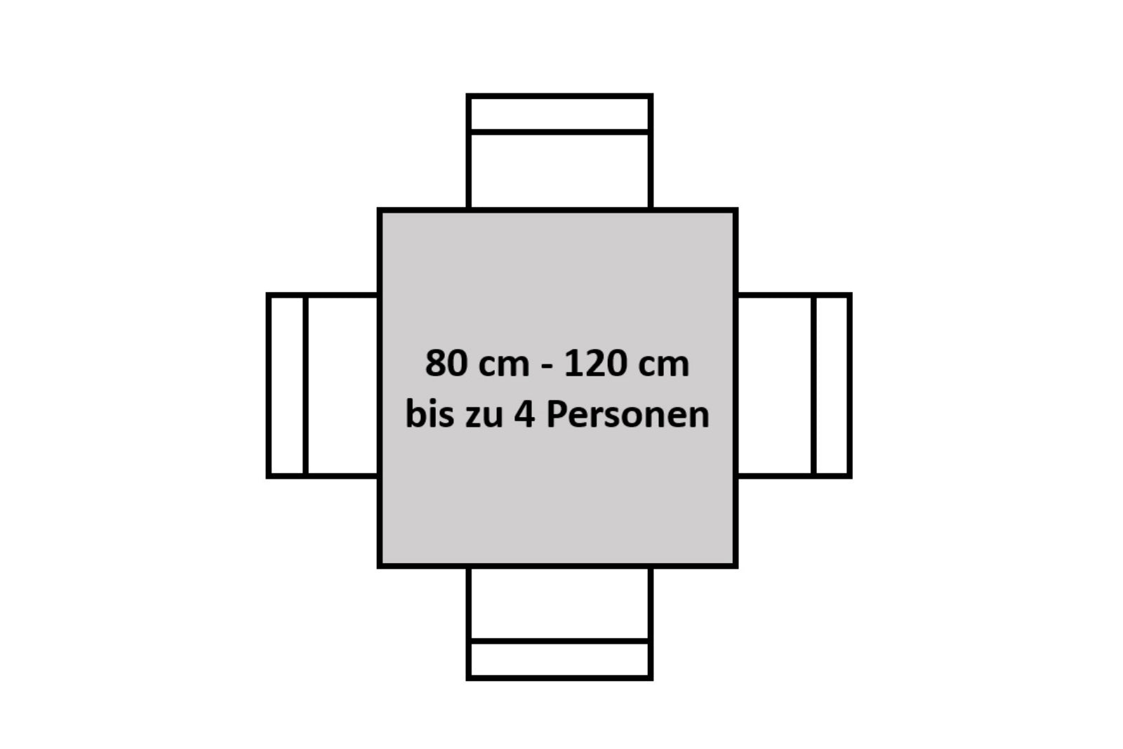 #nussbaumfarben #80x80 #u-gestellsilber