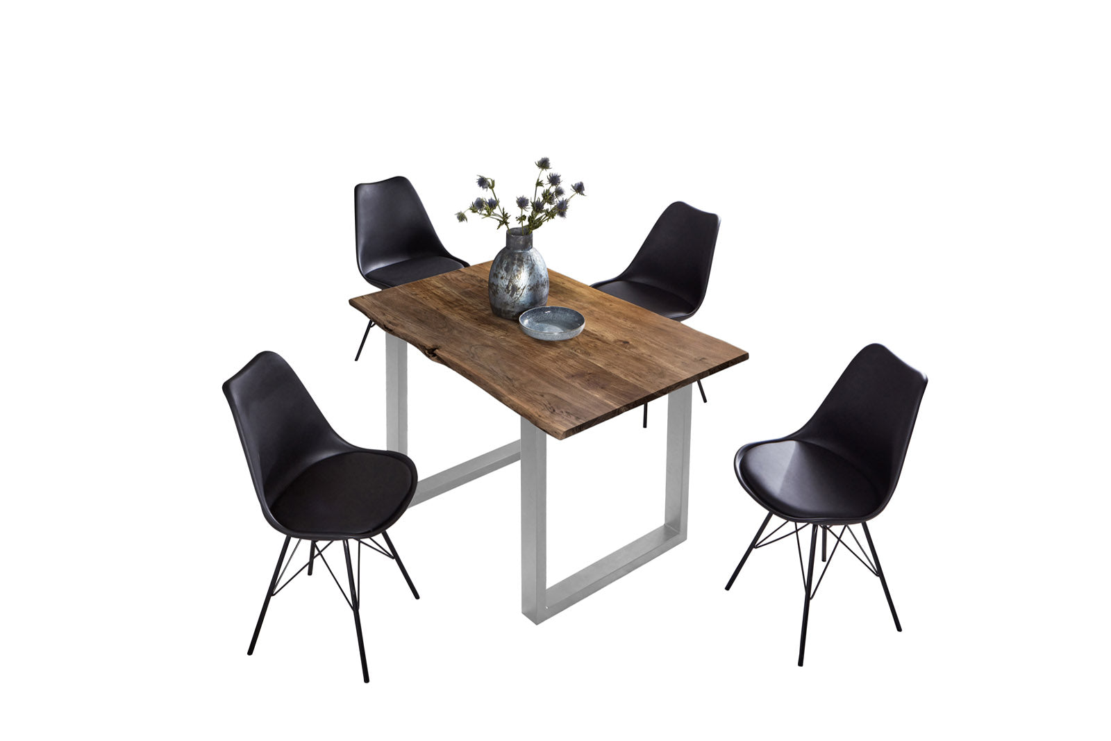 #nussbaumfarben #120x80 #u-gestellsilber