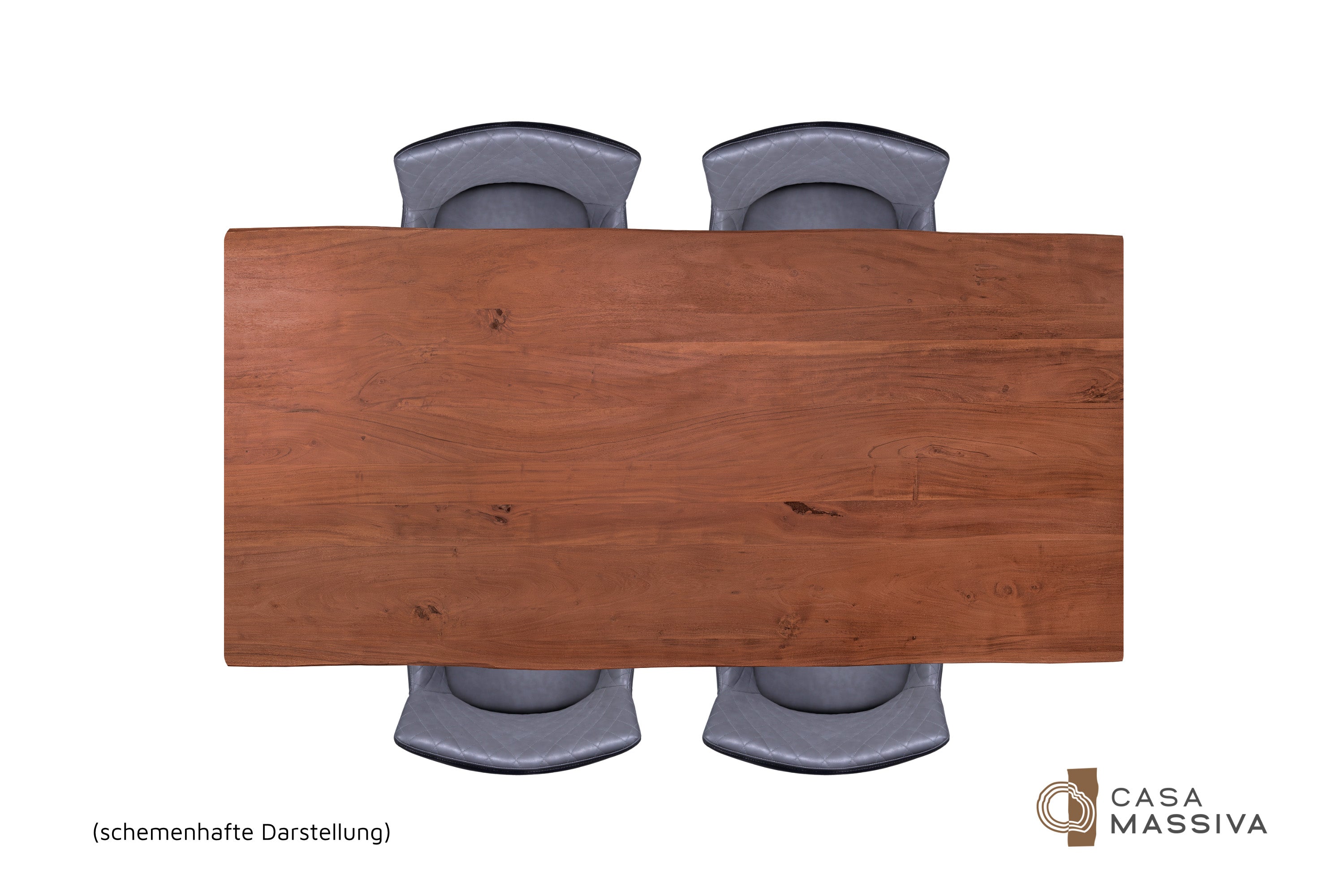 #nussbaumfarben #200x100 #u-gestellschwarz