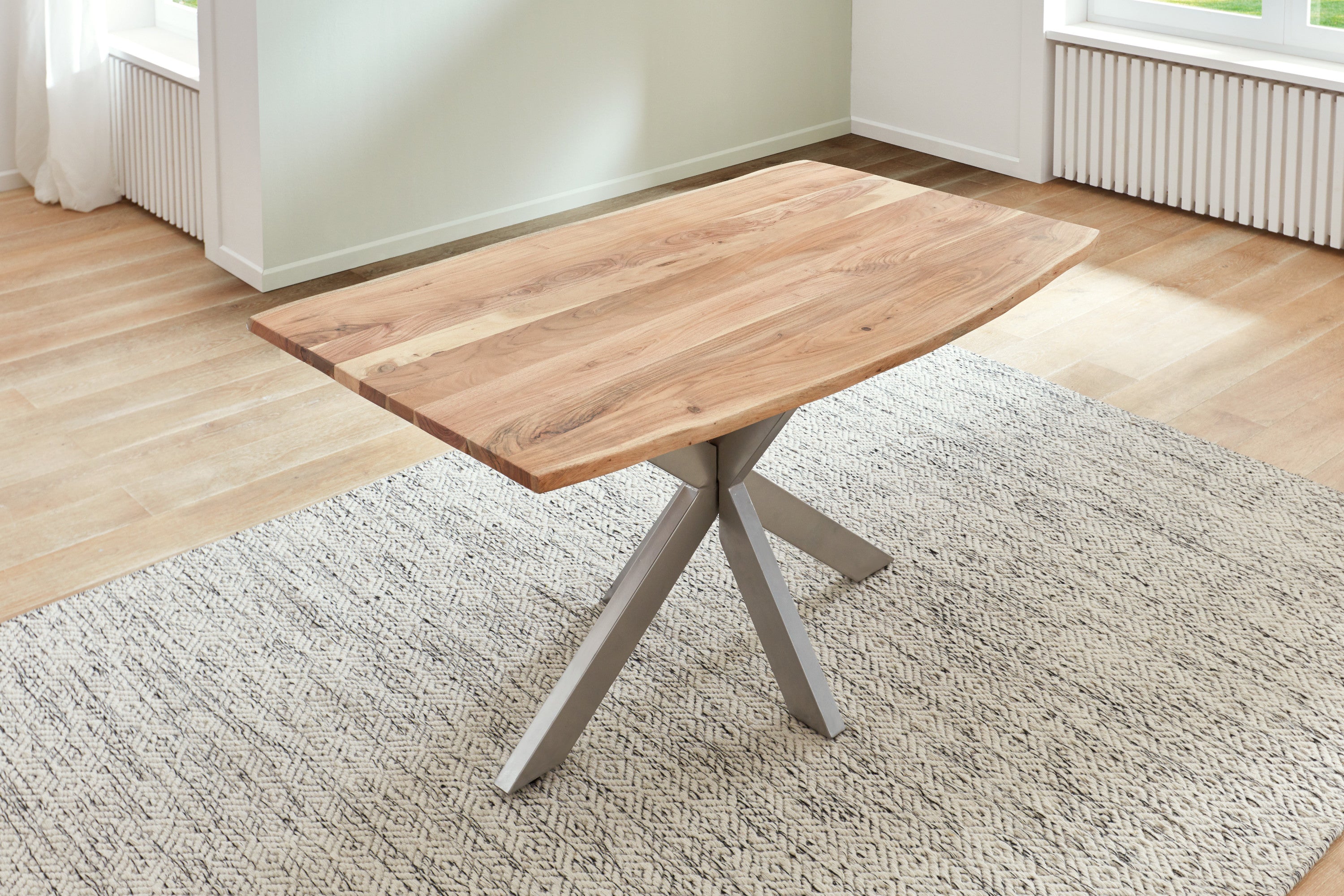 #naturfarben #140x80 #spider-gestellsilber
