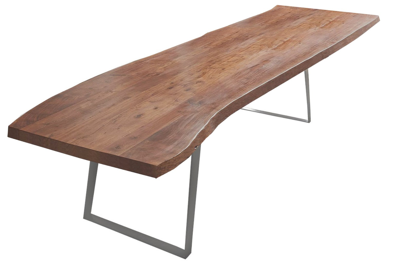 #nussbaumfarben #280x100 #u-gestellsilber