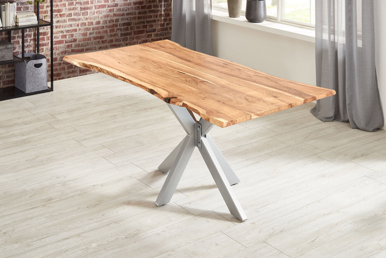 #naturfarben #280x100 #spider-gestellsilber