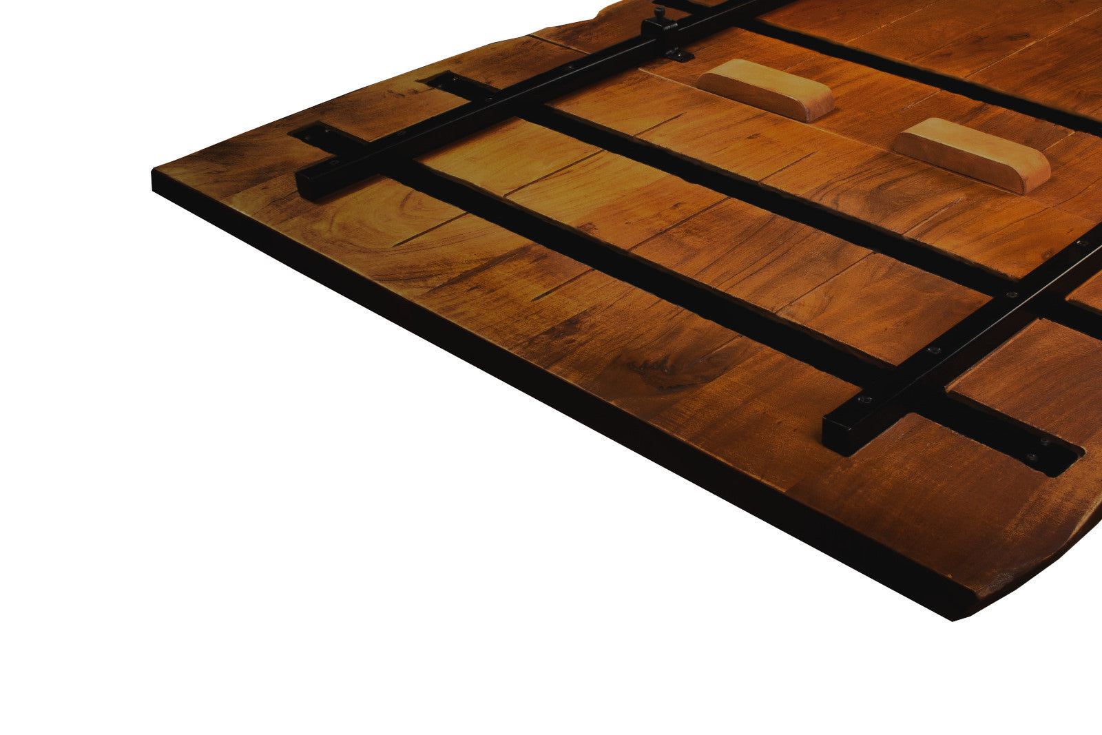 #nussbaumfarben #140(240)x90 #u-gestellschwarz