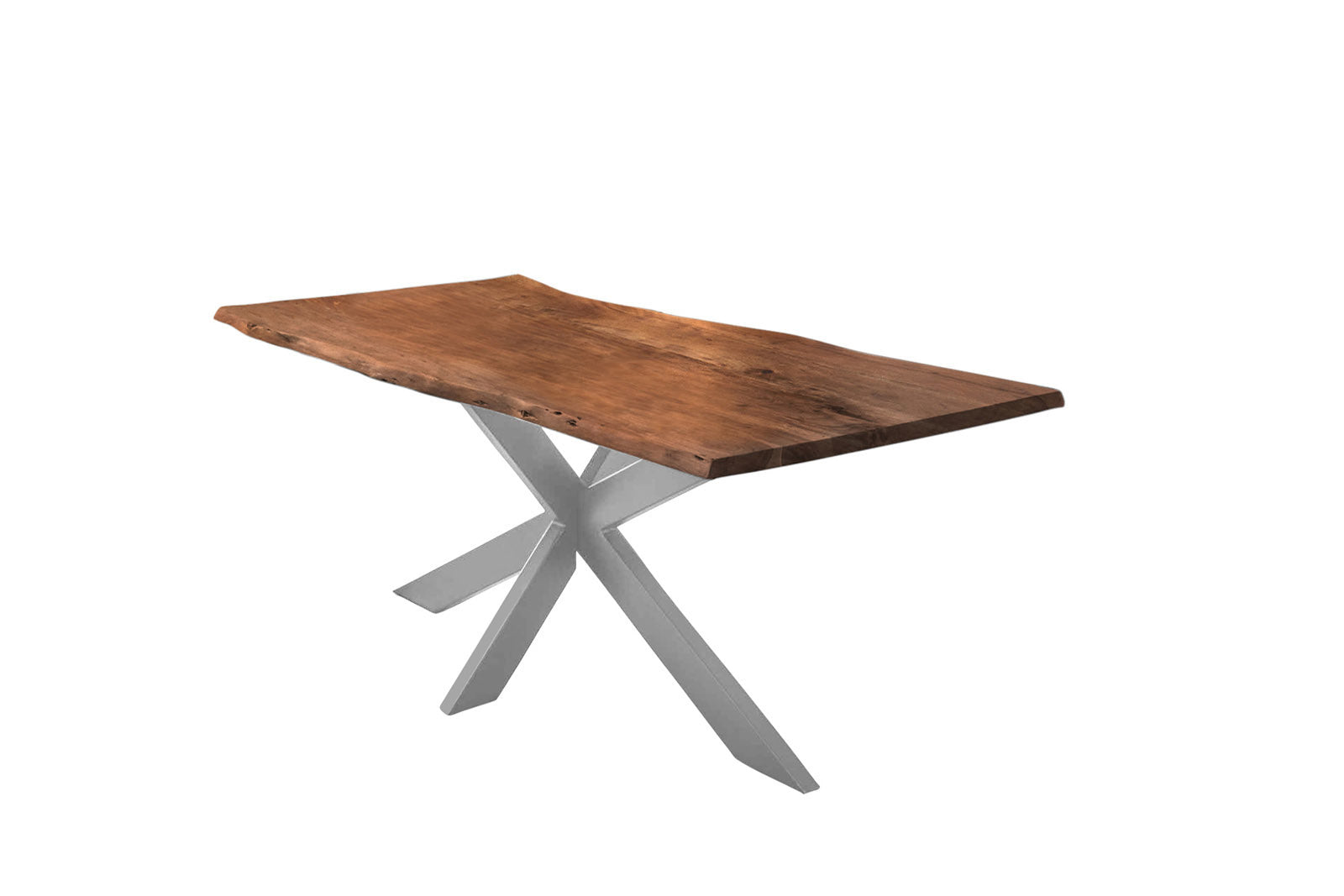#nussbaumfarben #260x100 #spider-gestellsilber