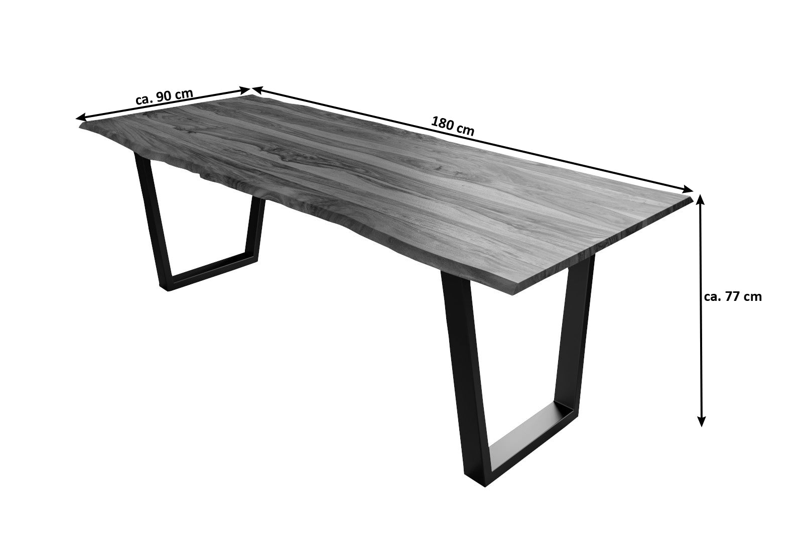 #180x90 #v-gestellsilber