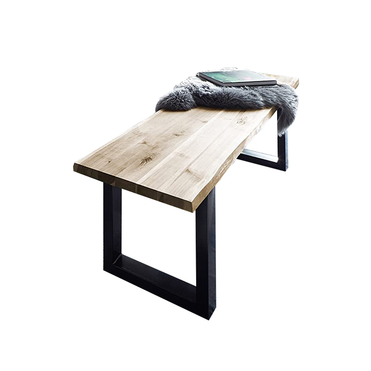 #naturfarben #140x80 #u-gestellschwarz
