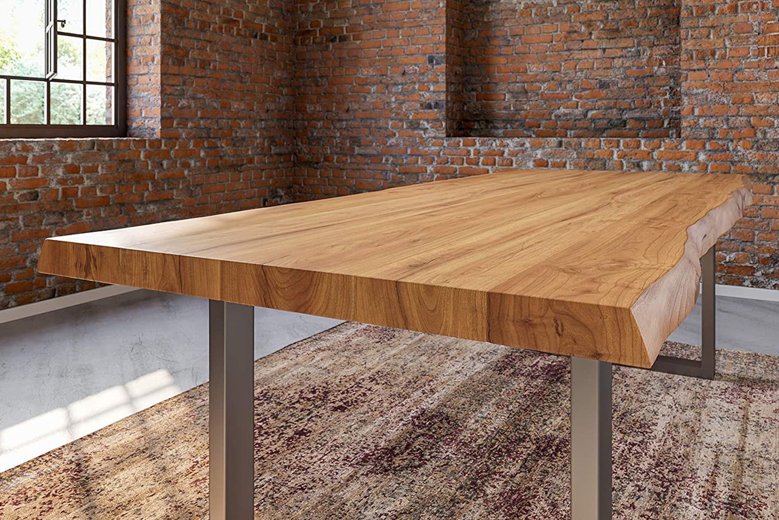 #naturfarben #180x90 #u-gestelledelstahl