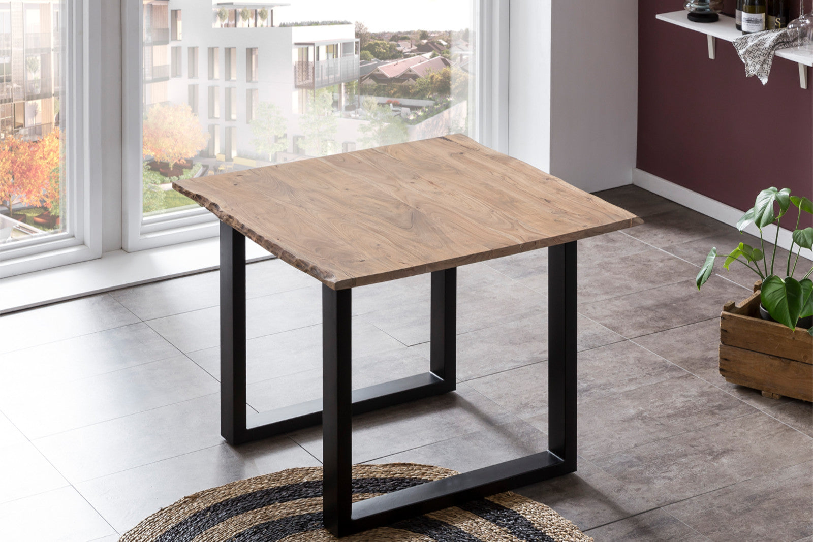 #stonefarben #80x80 #u-gestellschwarz