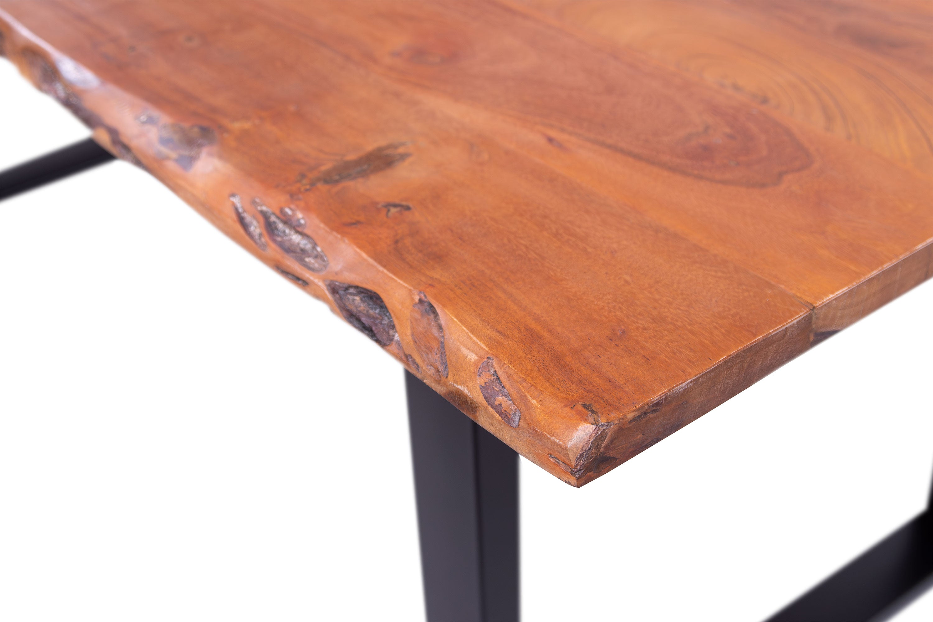 #nussbaumfarben #180x90 #u-gestellschwarz