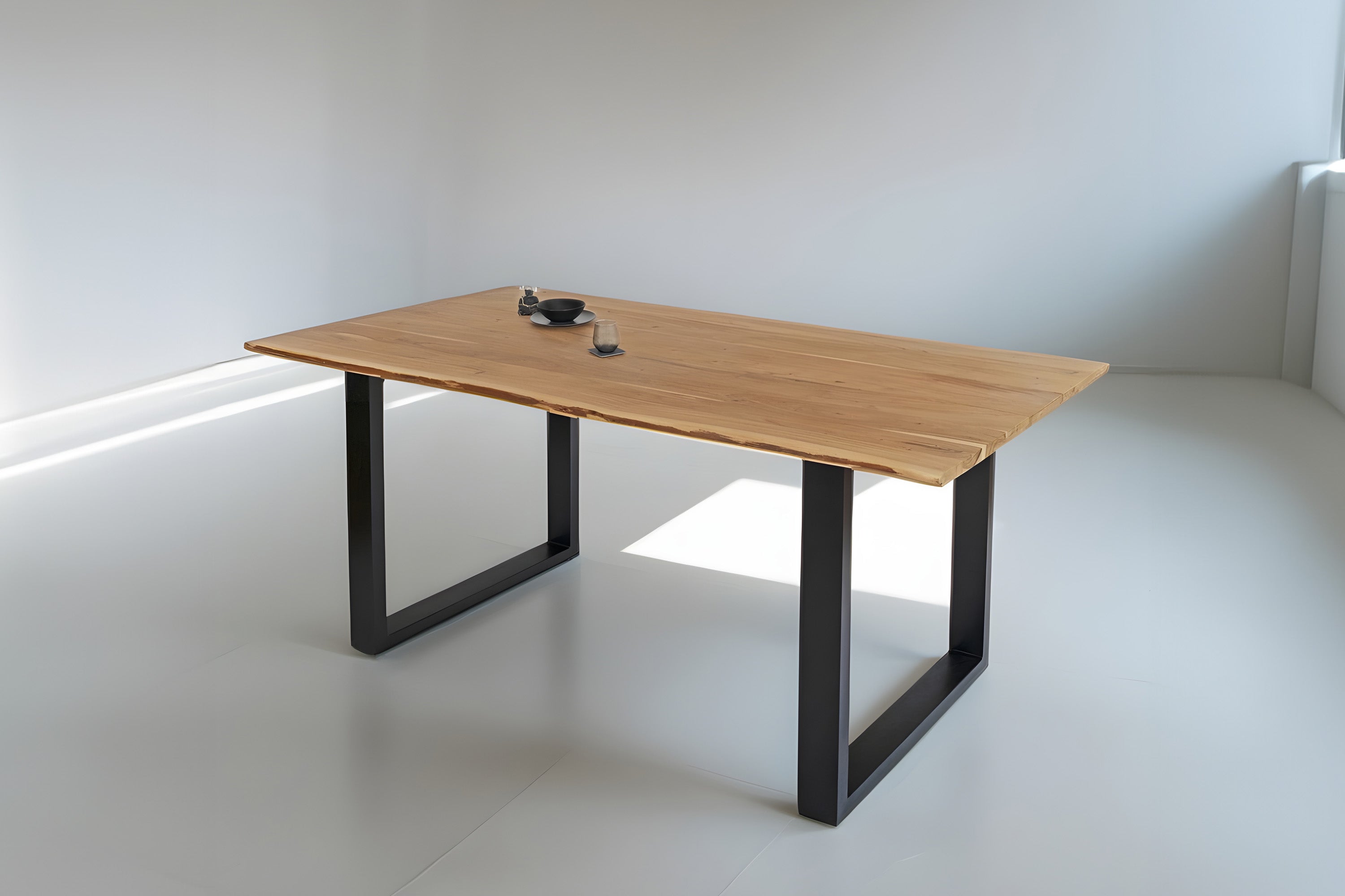 #naturfarben #160x85 #u-gestellschwarz