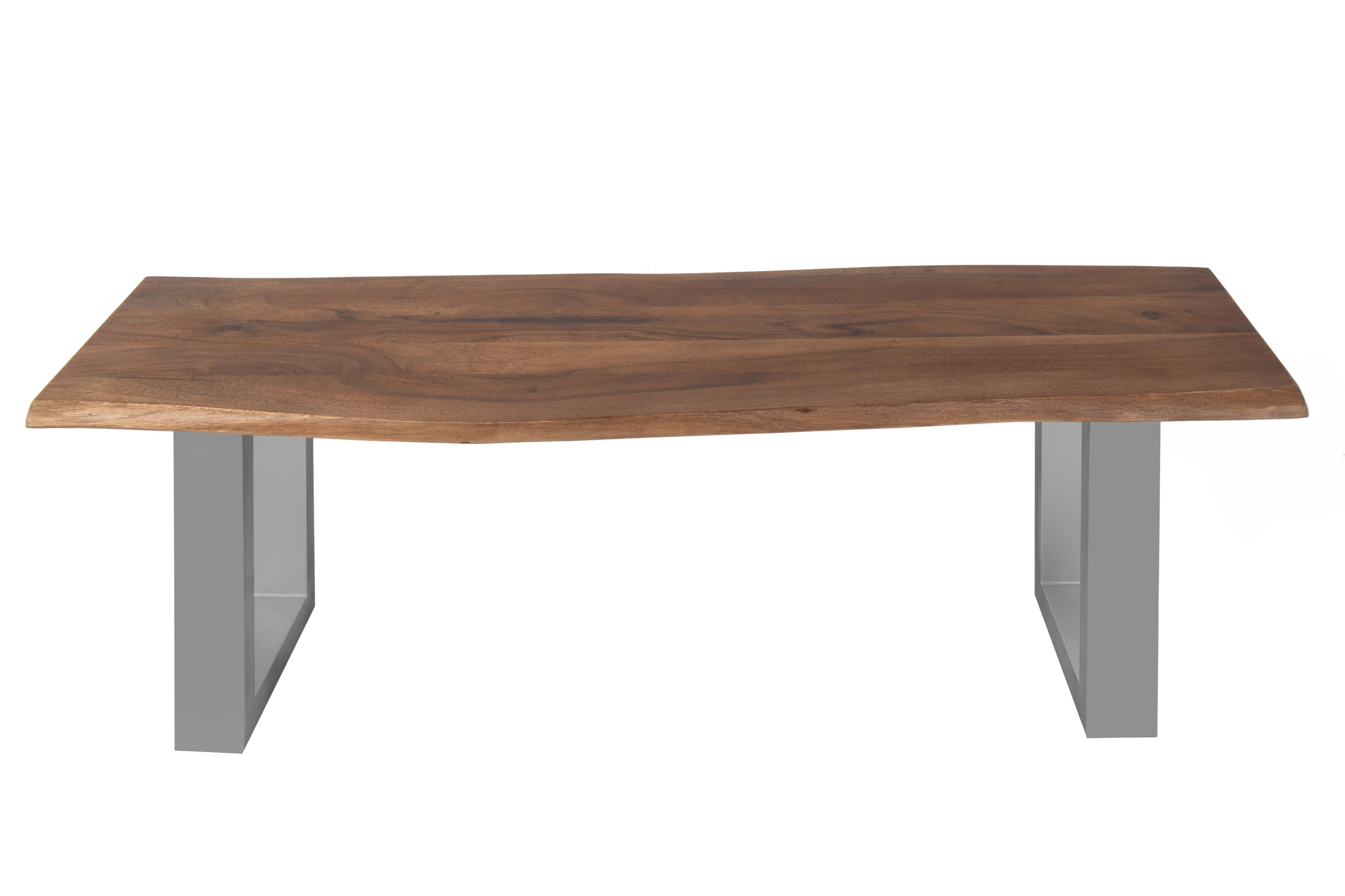 #nussbaumfarben #120cm #u-gestellsilber