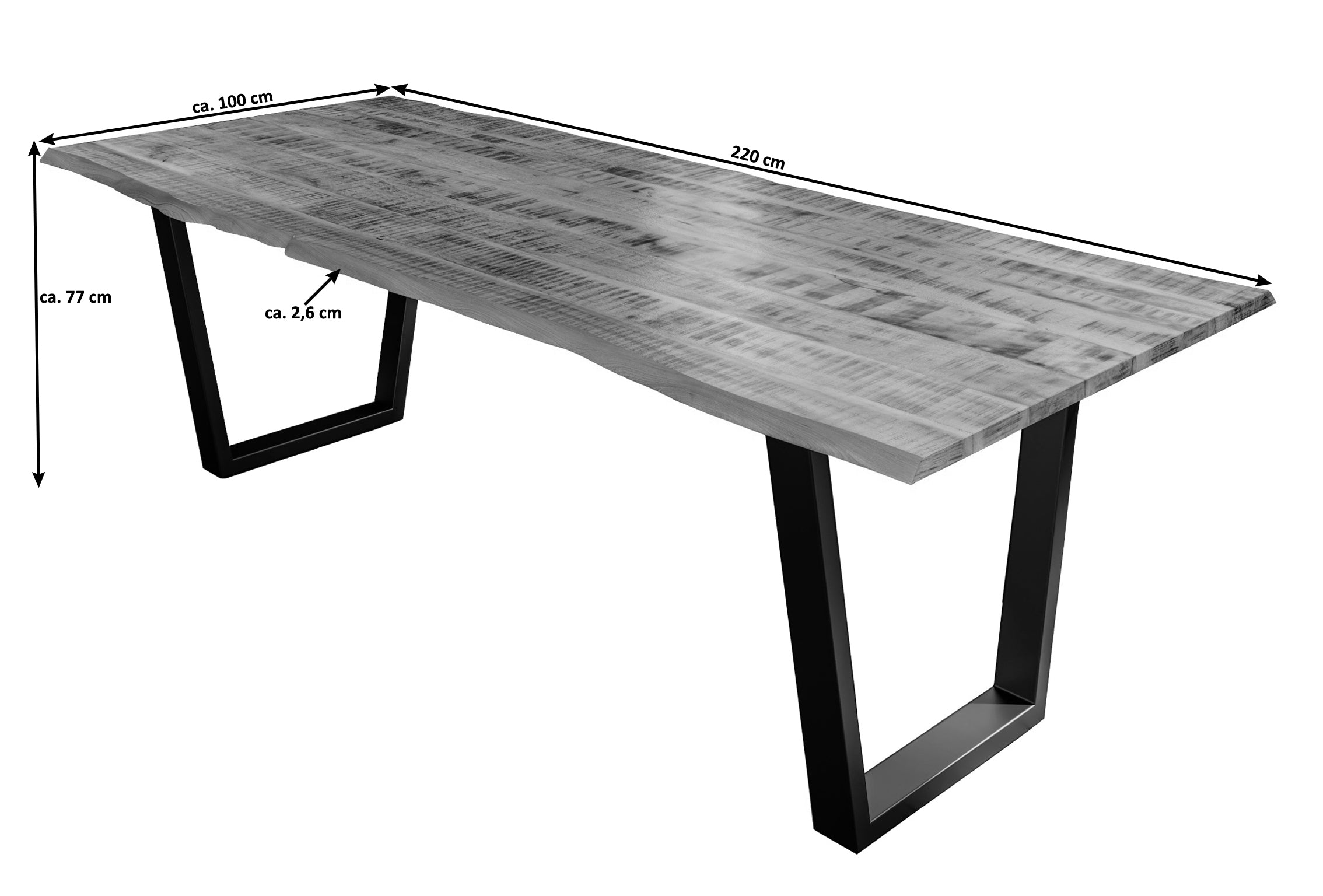 #220x100 #v-gestellschwarz