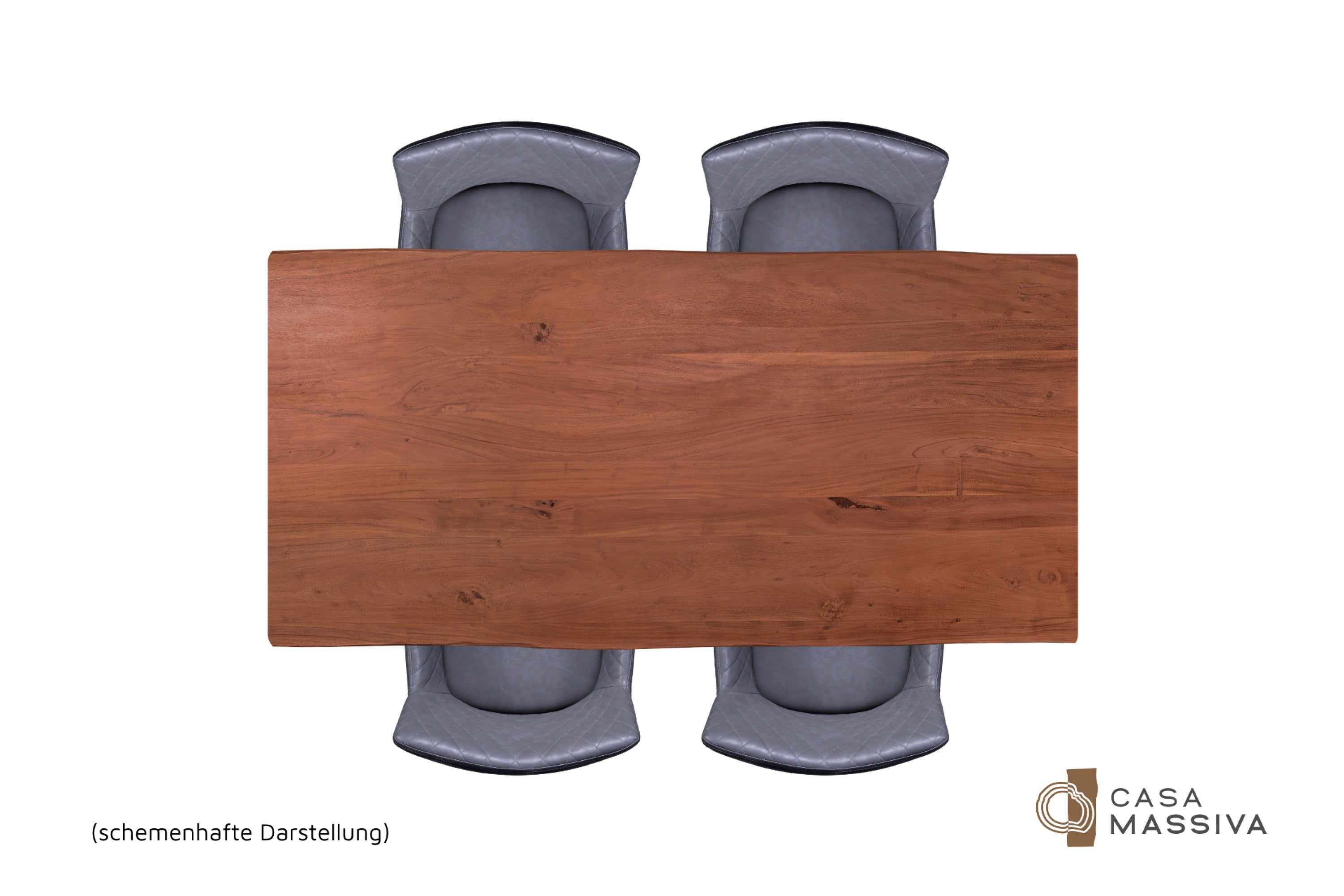 #nussbaumfarben #180x90 #u-gestellsilber