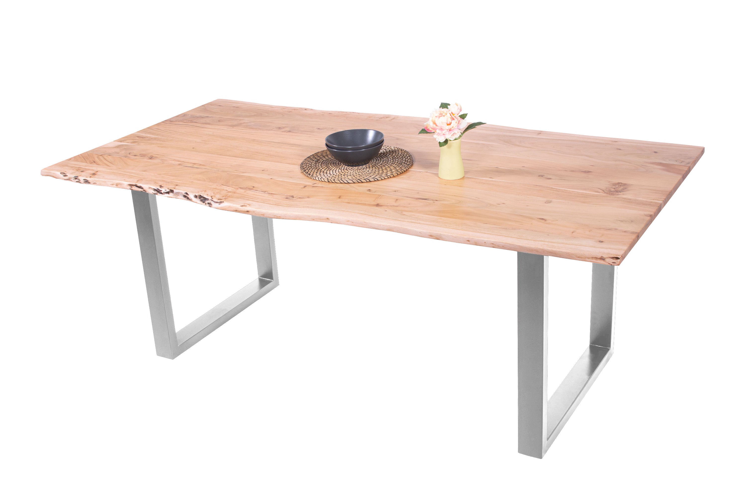 #naturfarben #180x90 #u-gestellsilber