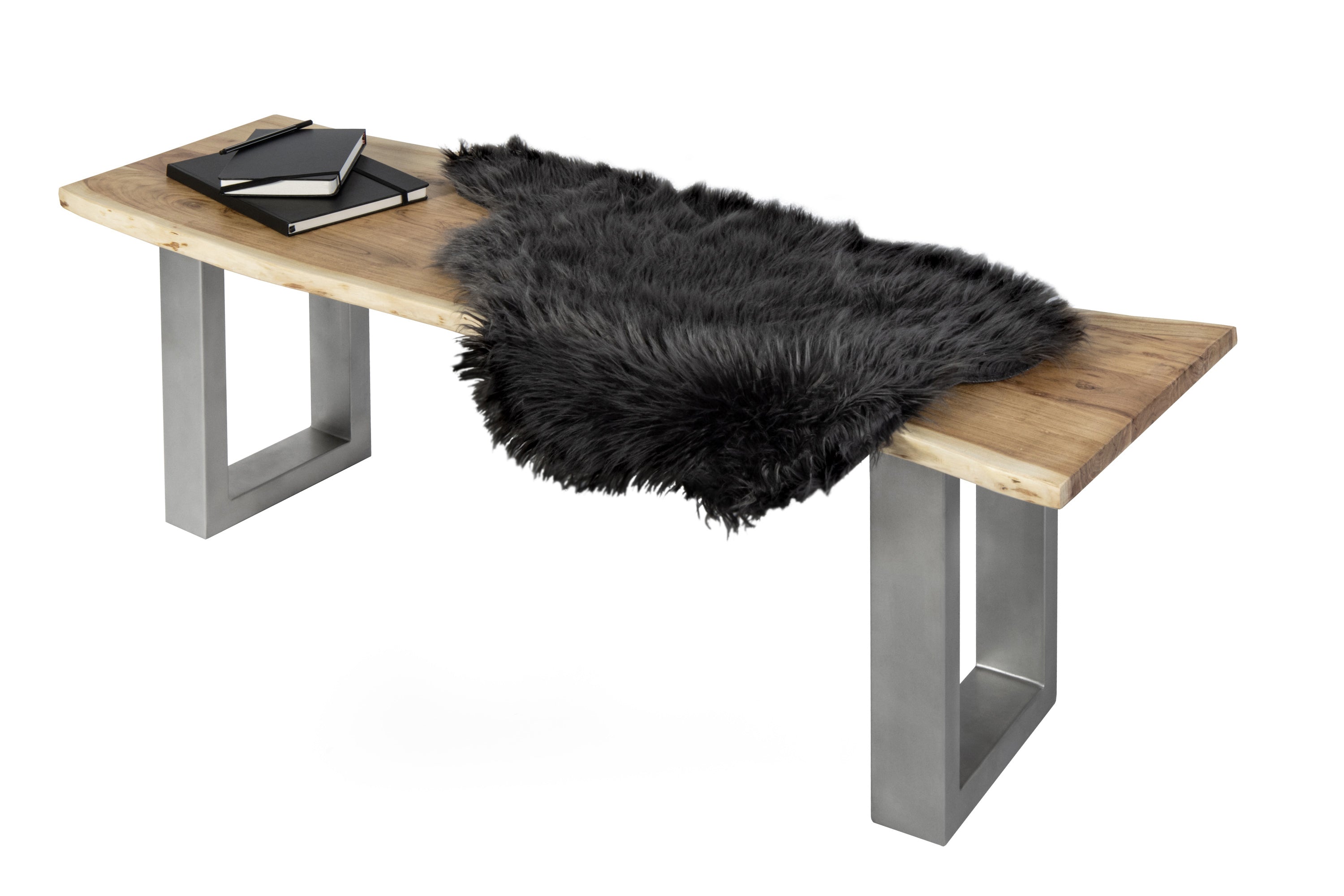 #naturfarben #120cm #u-gestellsilber