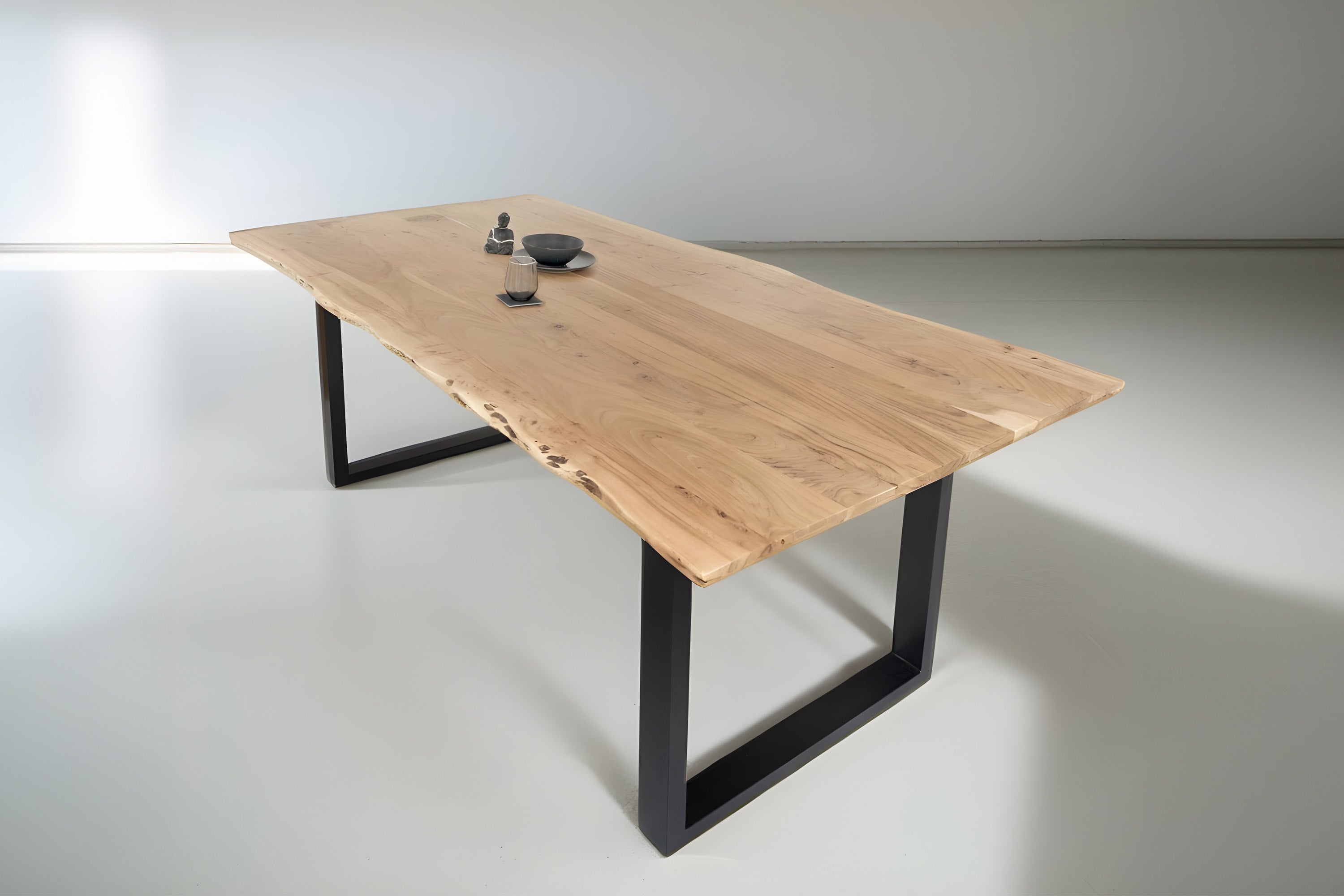 #naturfarben #220x100 #u-gestellschwarz