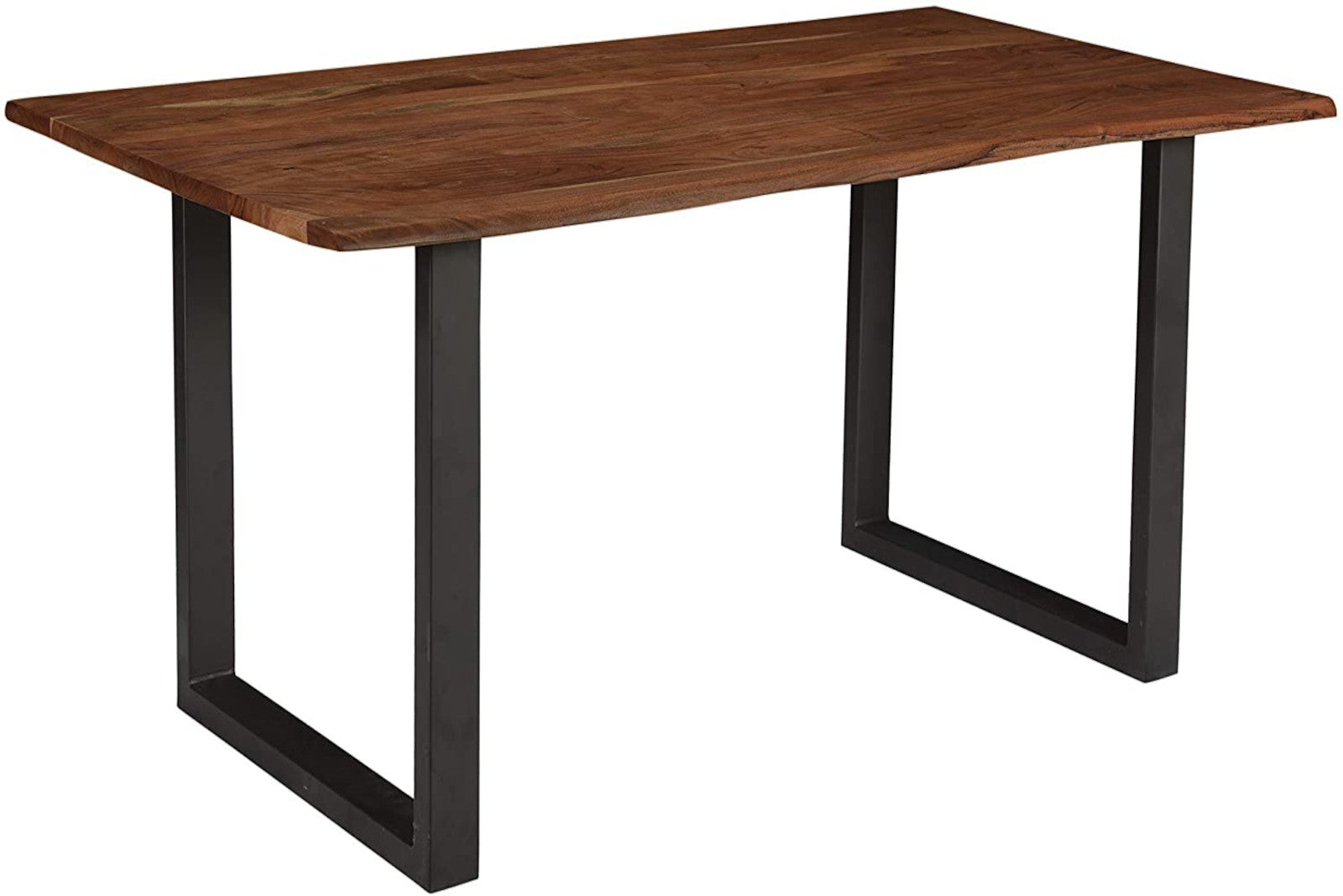 #nussbaumfarben #110x60 #u-gestellschwarz