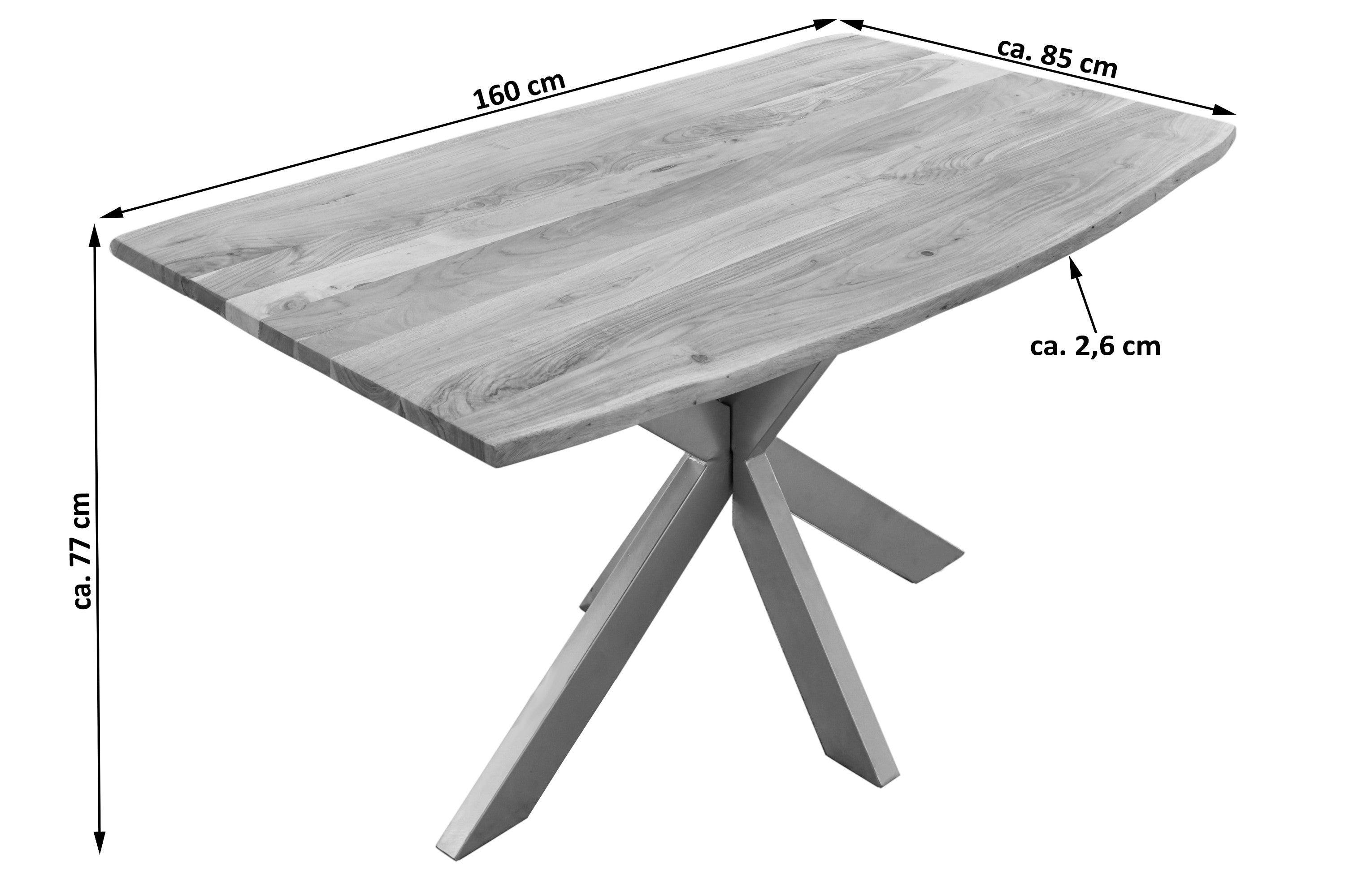 #naturfarben #160x85 #spider-gestellsilber