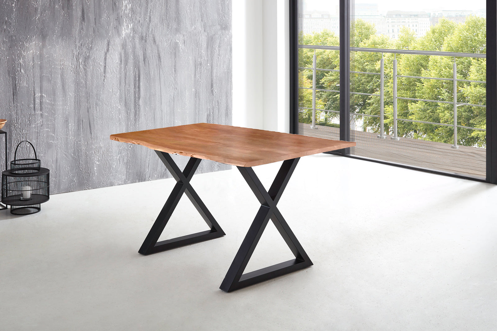 #naturfarben #180x90 #x-gestellschwarz