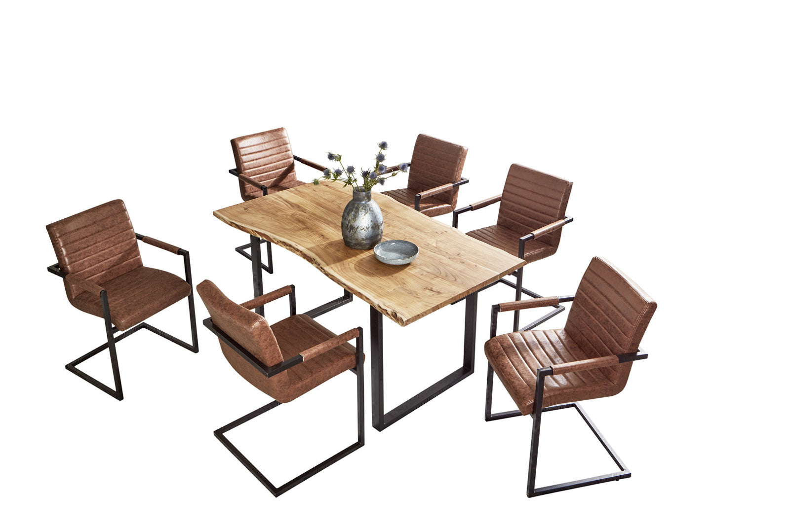 #naturfarben #130x75 #u-gestellschwarz