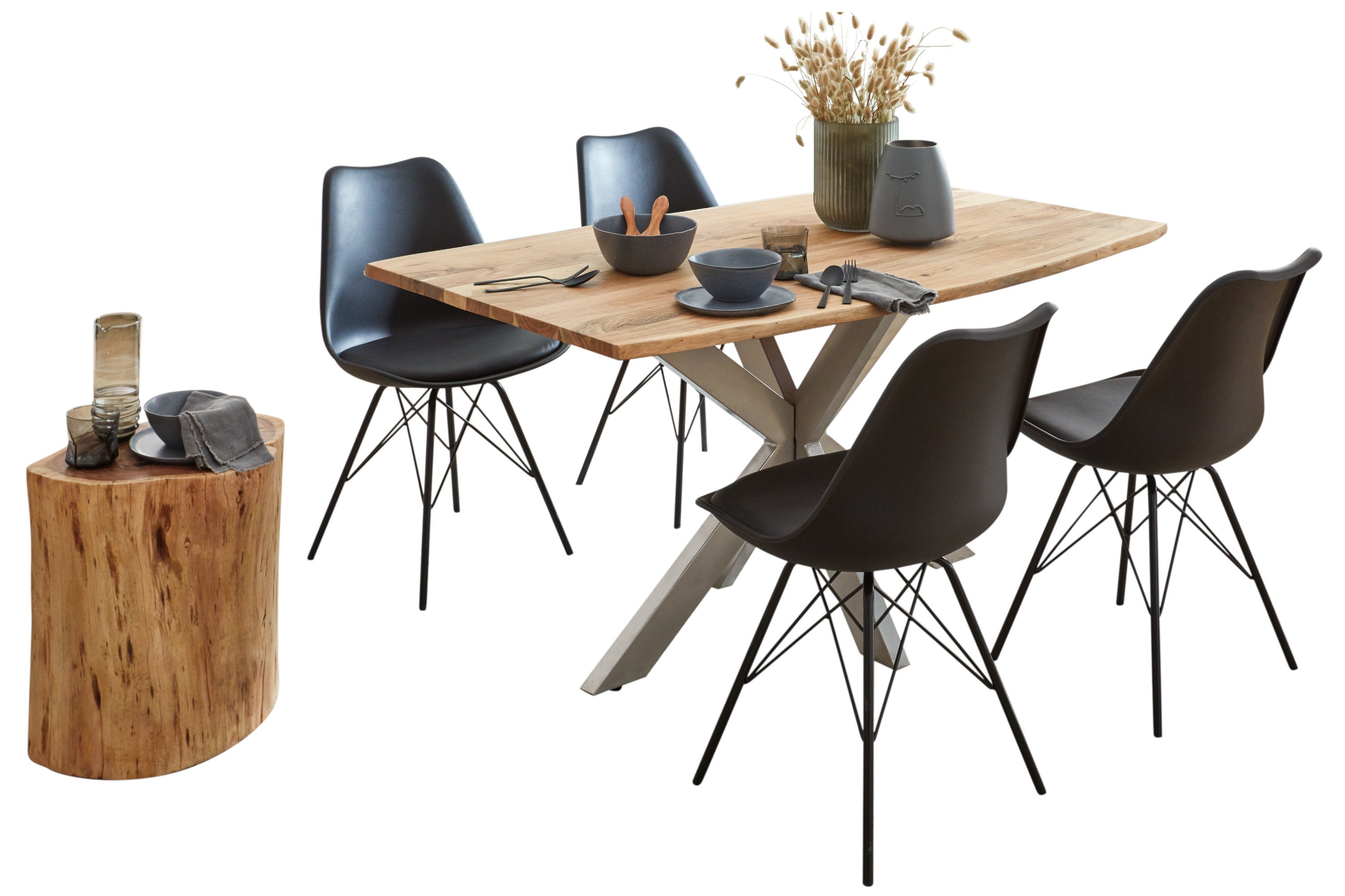 #naturfarben #160x85 #spider-gestellsilber