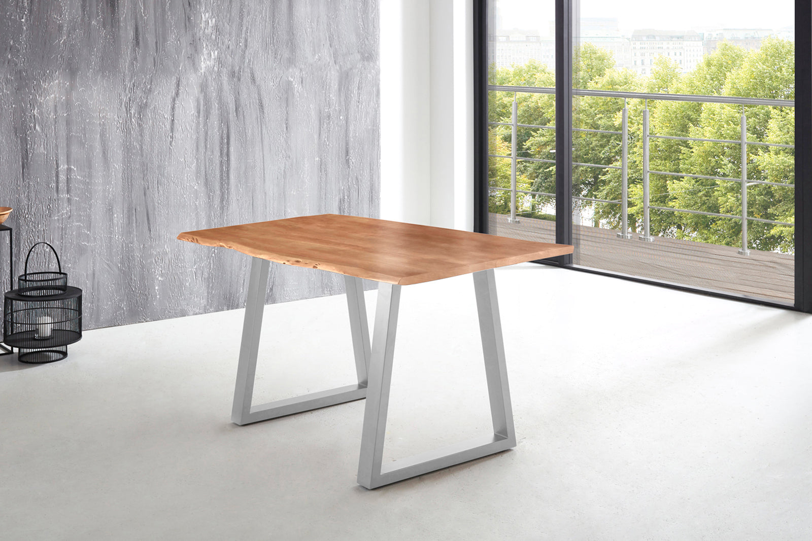 #naturfarben #140x80 #v-gestellsilber