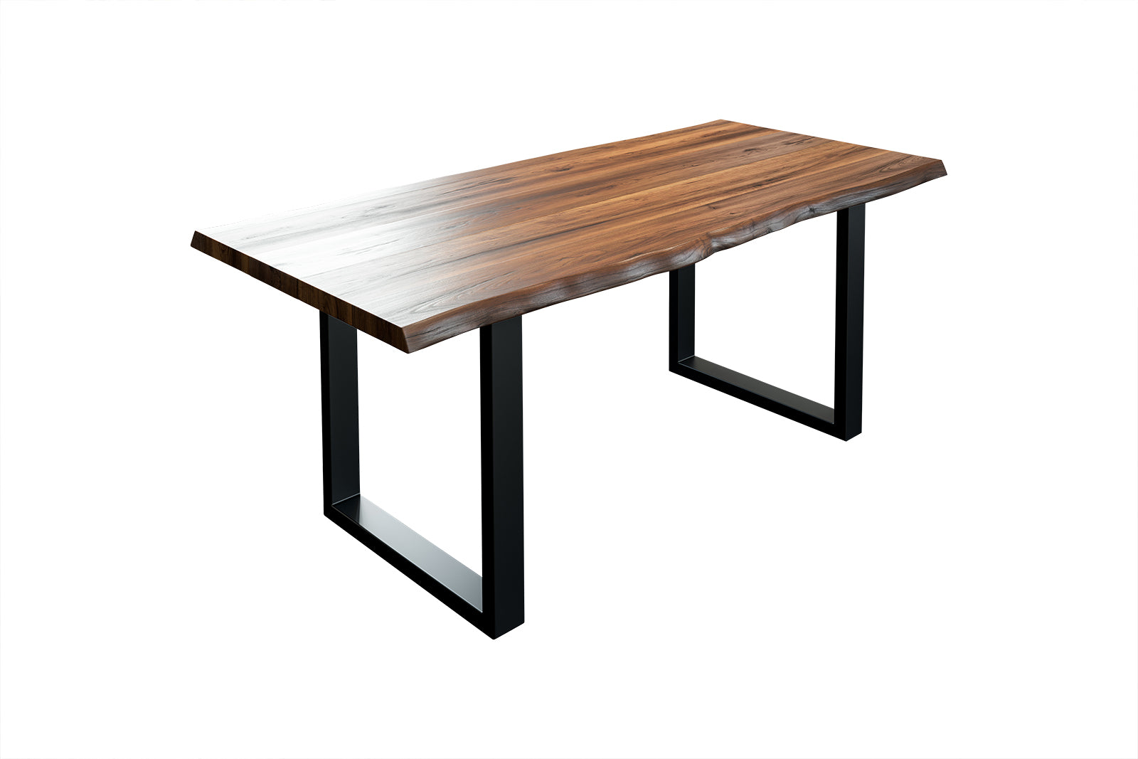#nussbaumfarben #160x85 #u-gestellschwarz