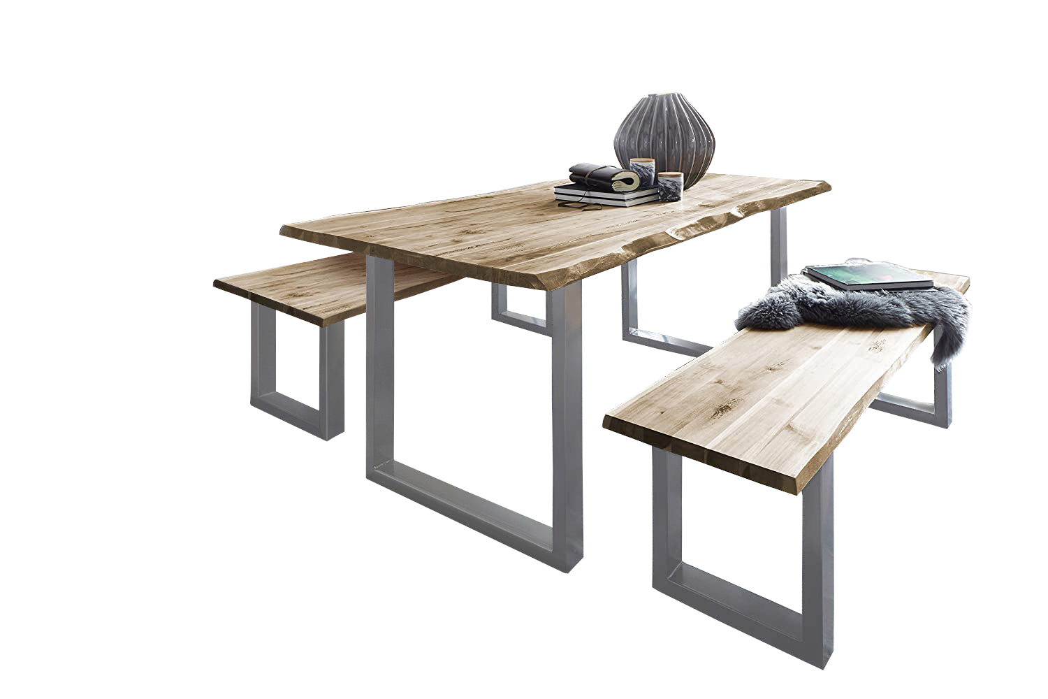 #naturfarben #140x80 #u-gestellsilber